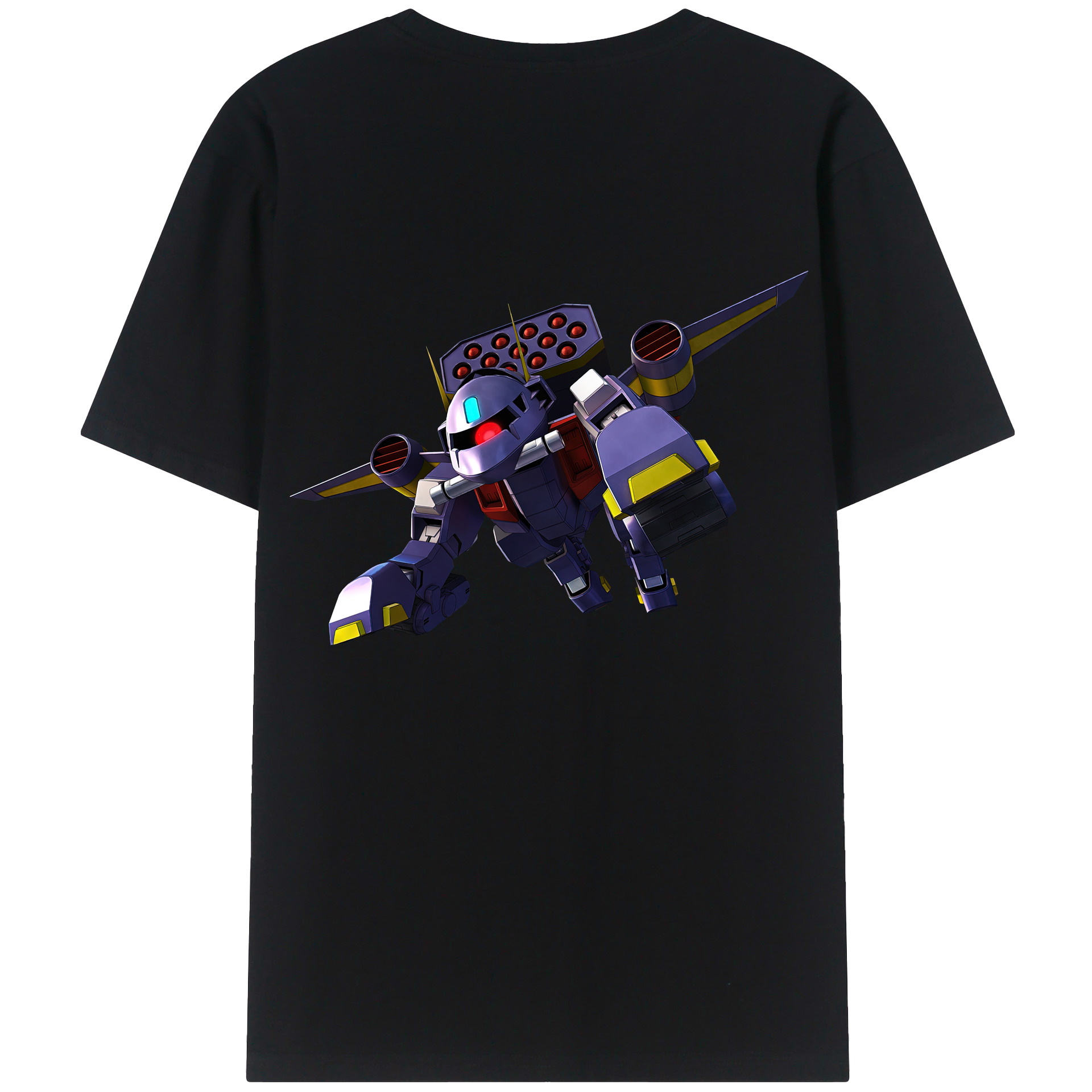（画像用） 機動戦士ガンダム Mobile Suit Gundam レディース半袖Tシャツ(バックプリント)