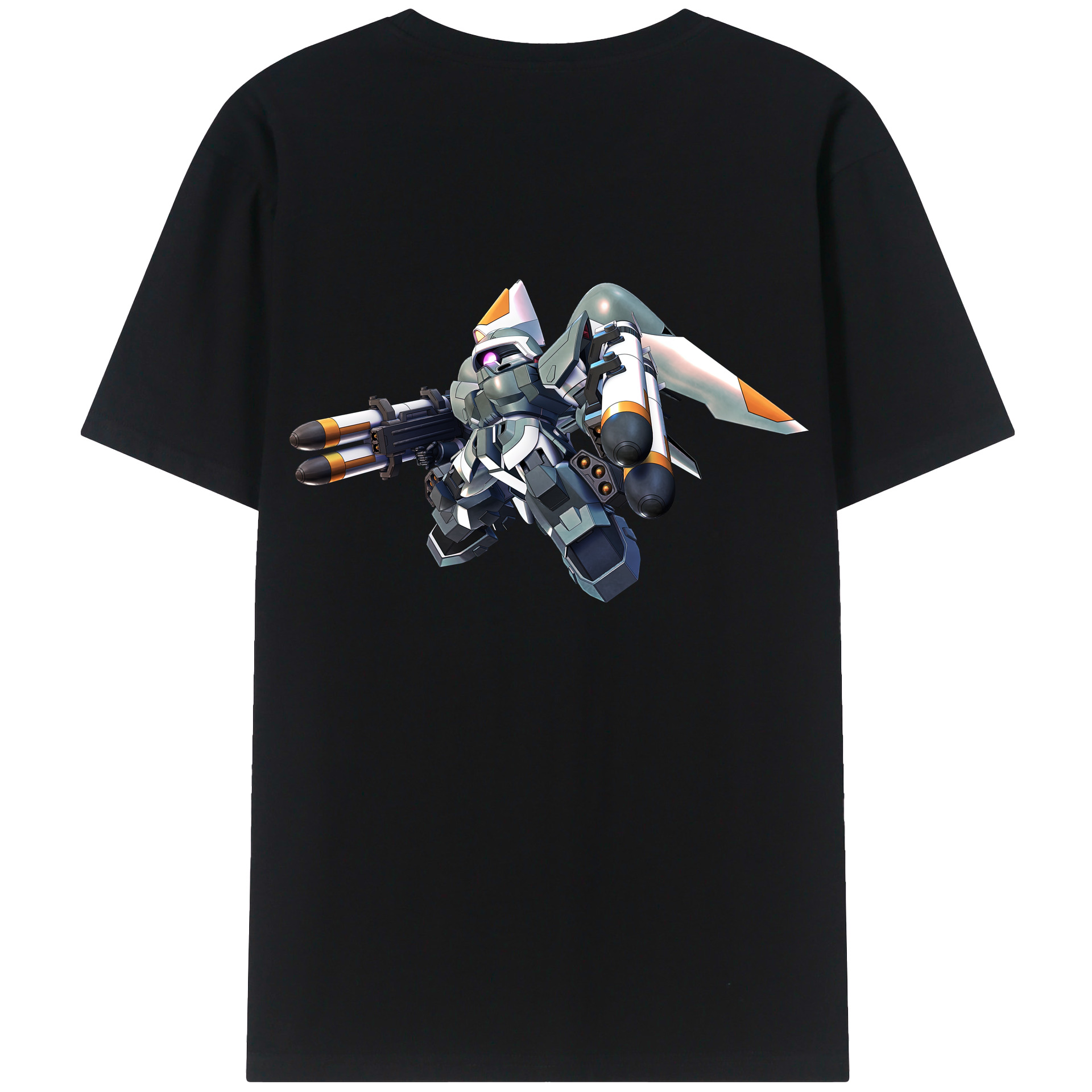 （画像用） 機動戦士ガンダム Mobile Suit Gundam レディース半袖Tシャツ(バックプリント)