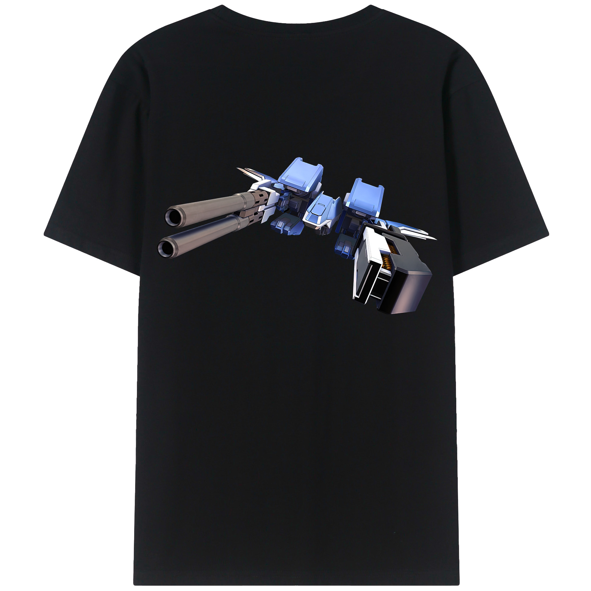 （画像用） 機動戦士ガンダム Mobile Suit Gundam レディース半袖Tシャツ(バックプリント)
