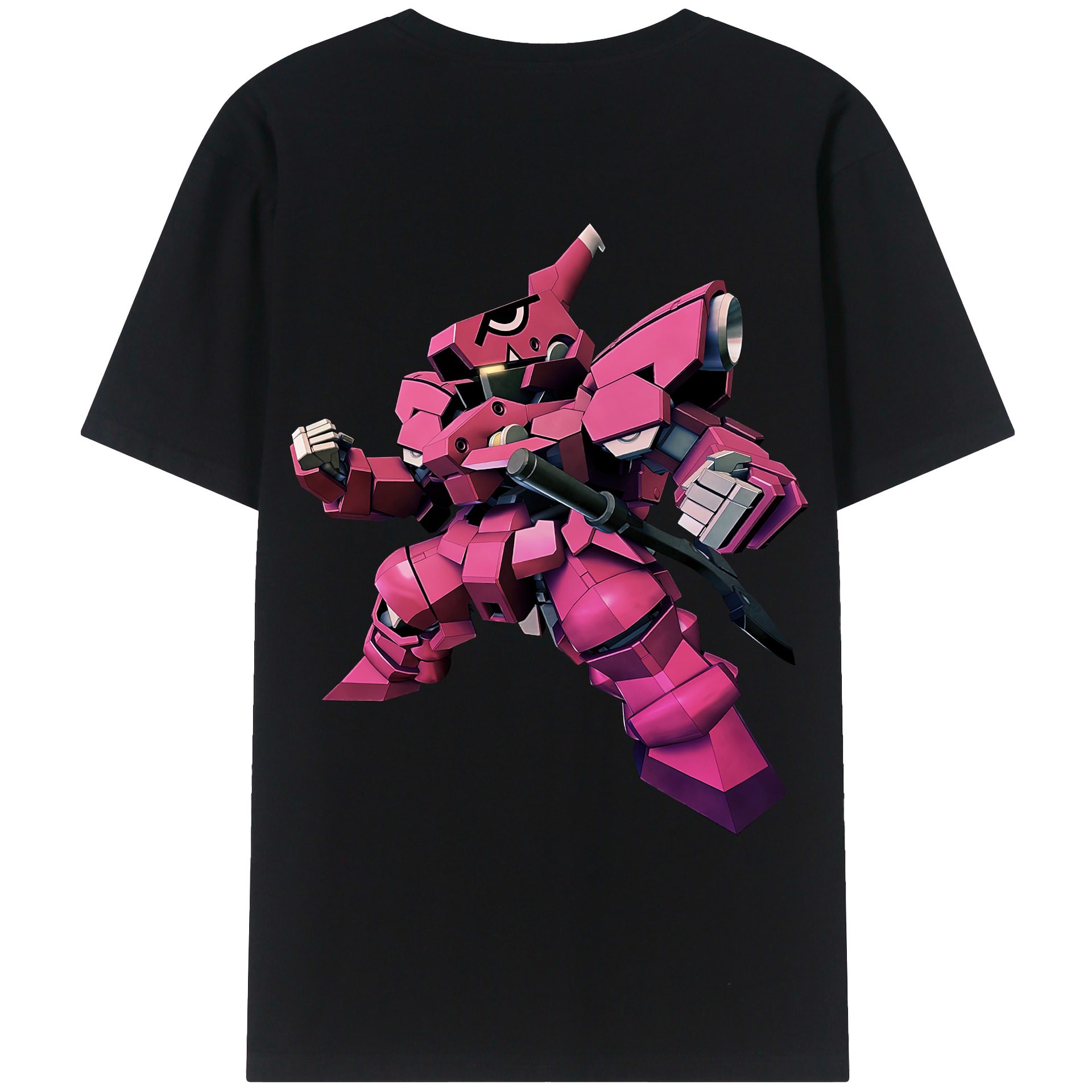 （画像用） 機動戦士ガンダム Mobile Suit Gundam レディース半袖Tシャツ(バックプリント)
