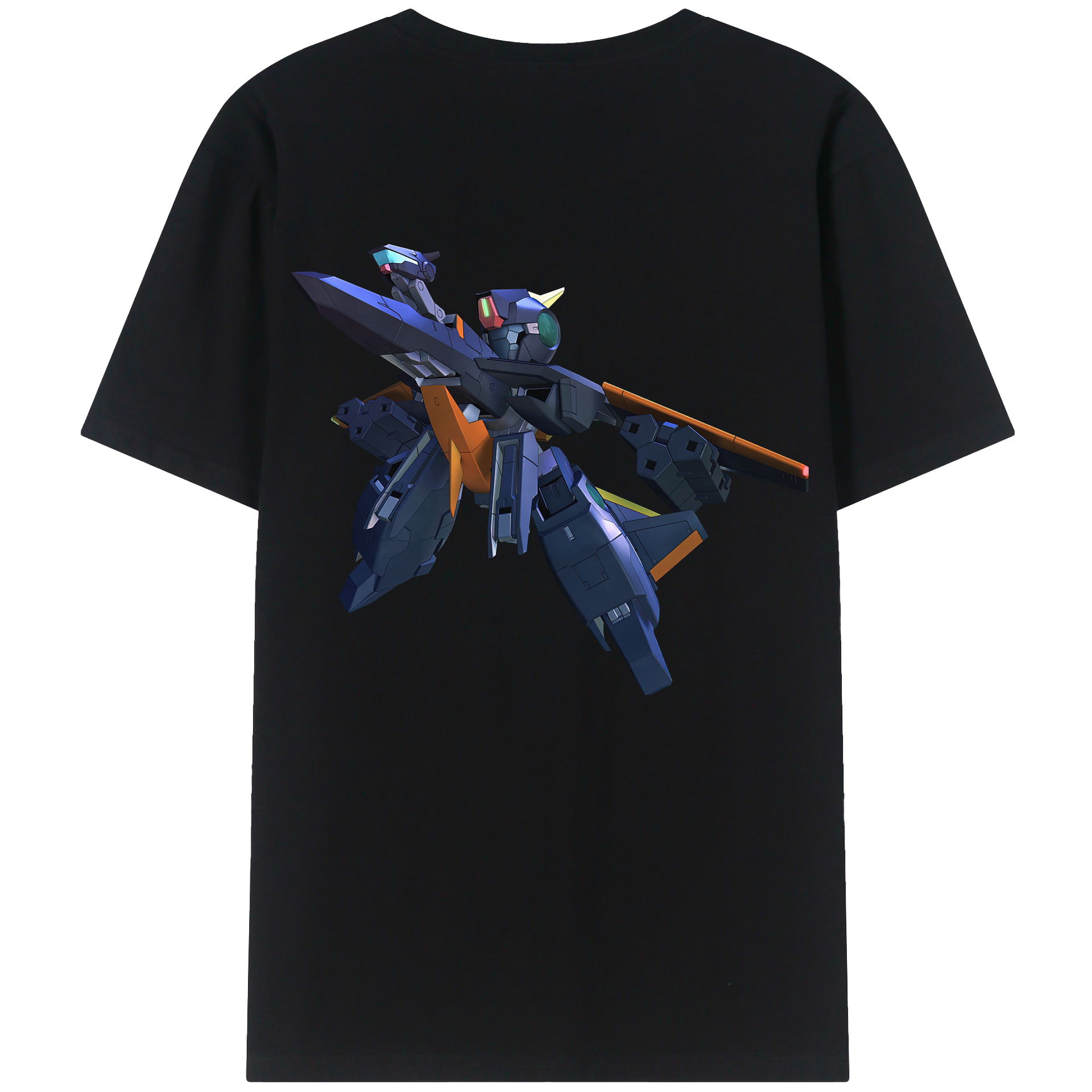（画像用） 機動戦士ガンダム Mobile Suit Gundam レディース半袖Tシャツ(バックプリント)