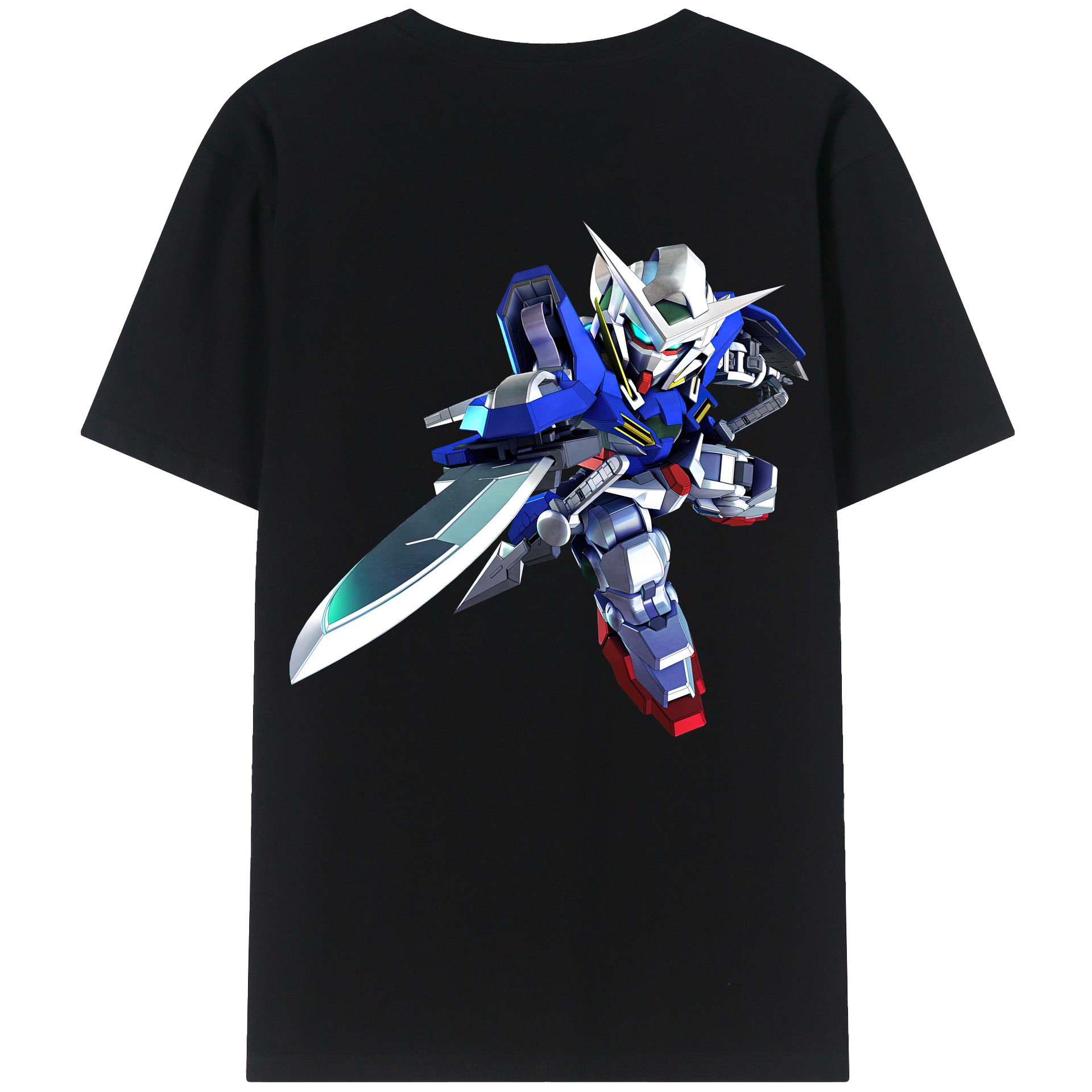 （画像用） 機動戦士ガンダム Mobile Suit Gundam レディース半袖Tシャツ(バックプリント)