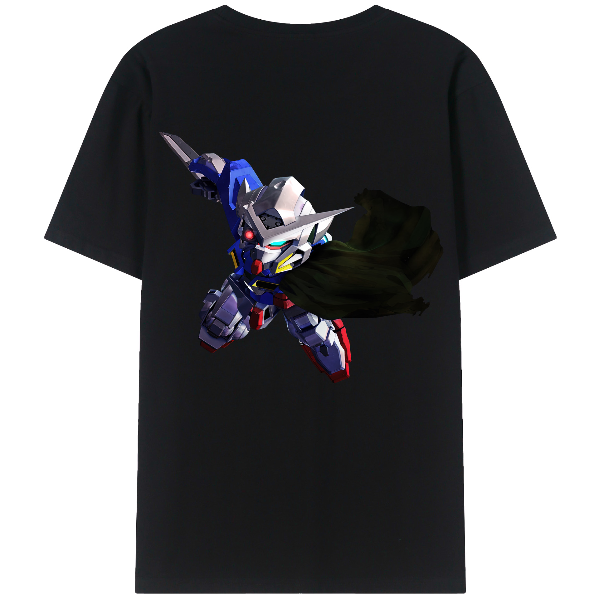 （画像用） 機動戦士ガンダム Mobile Suit Gundam レディース半袖Tシャツ(バックプリント)