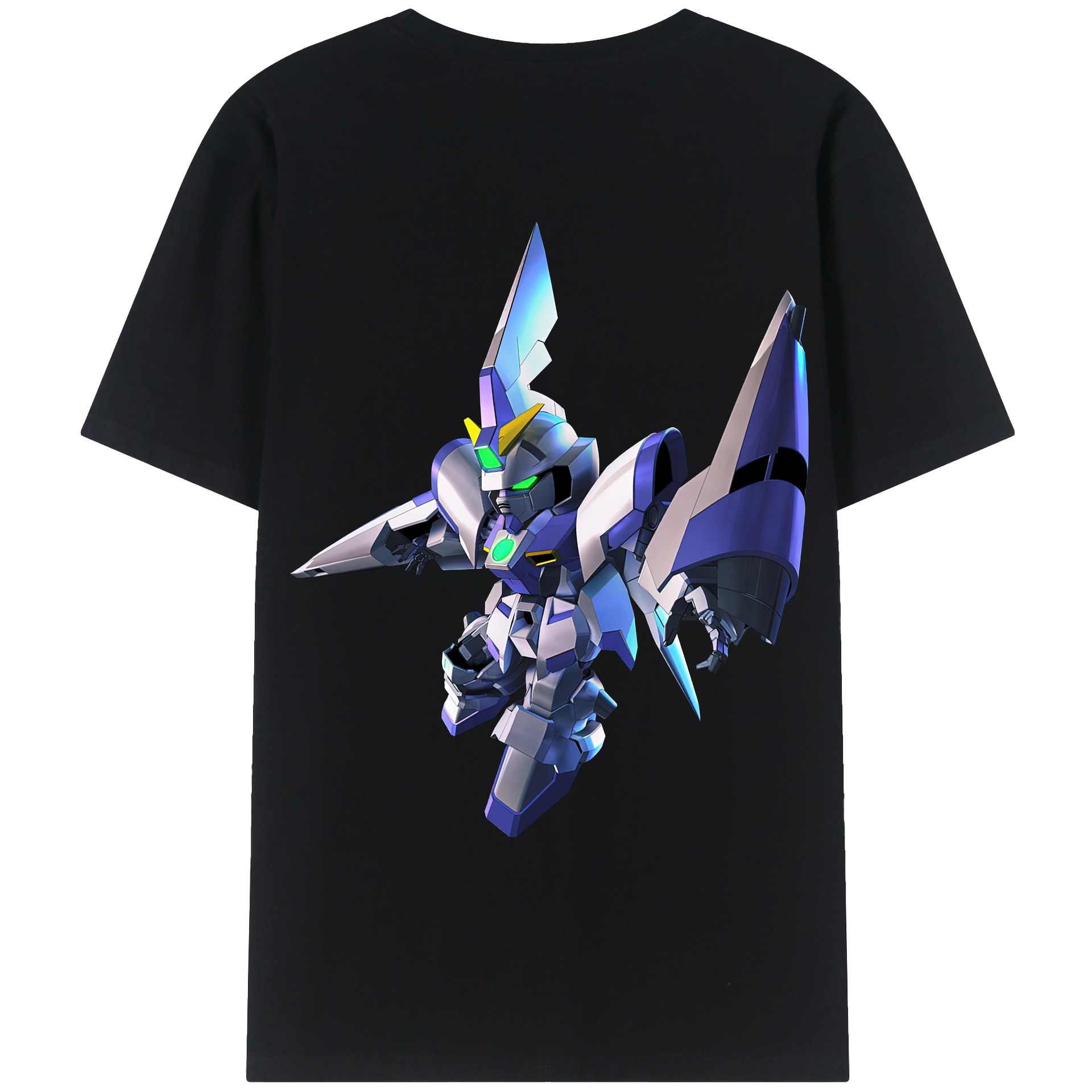 （画像用） 機動戦士ガンダム Mobile Suit Gundam レディース半袖Tシャツ(バックプリント)