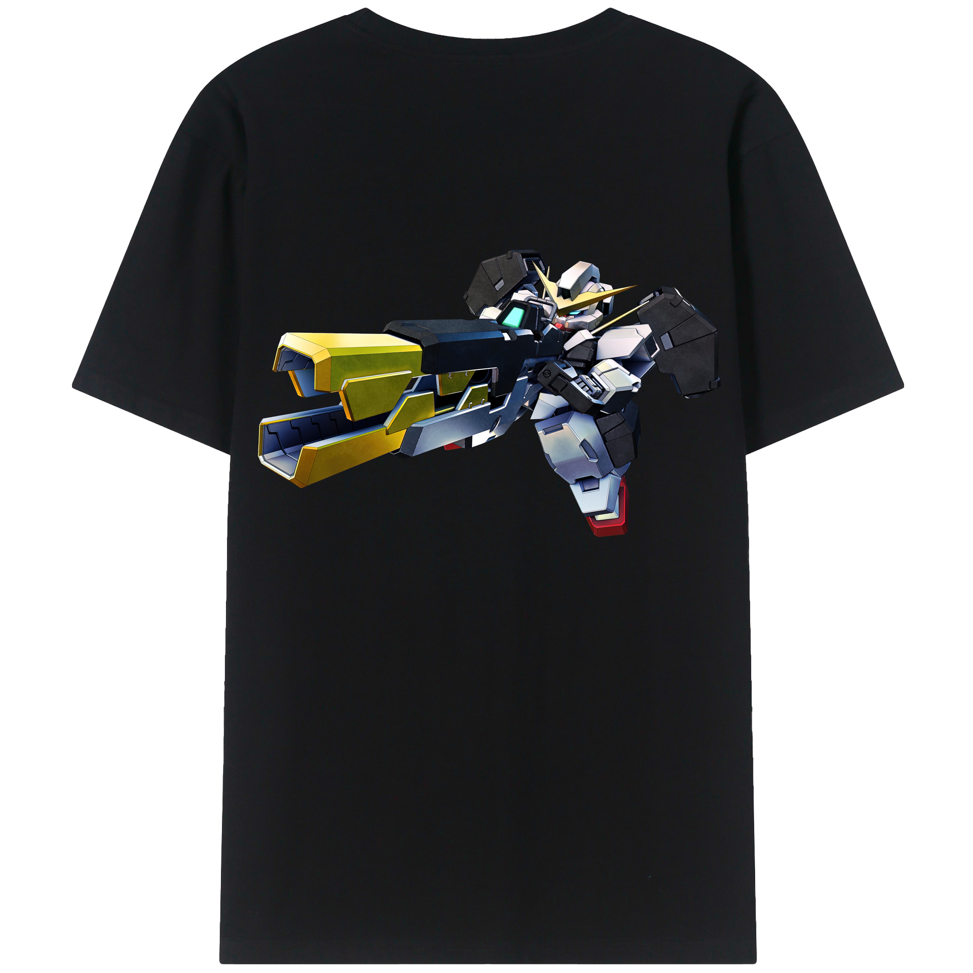 （画像用） 機動戦士ガンダム Mobile Suit Gundam レディース半袖Tシャツ(バックプリント)
