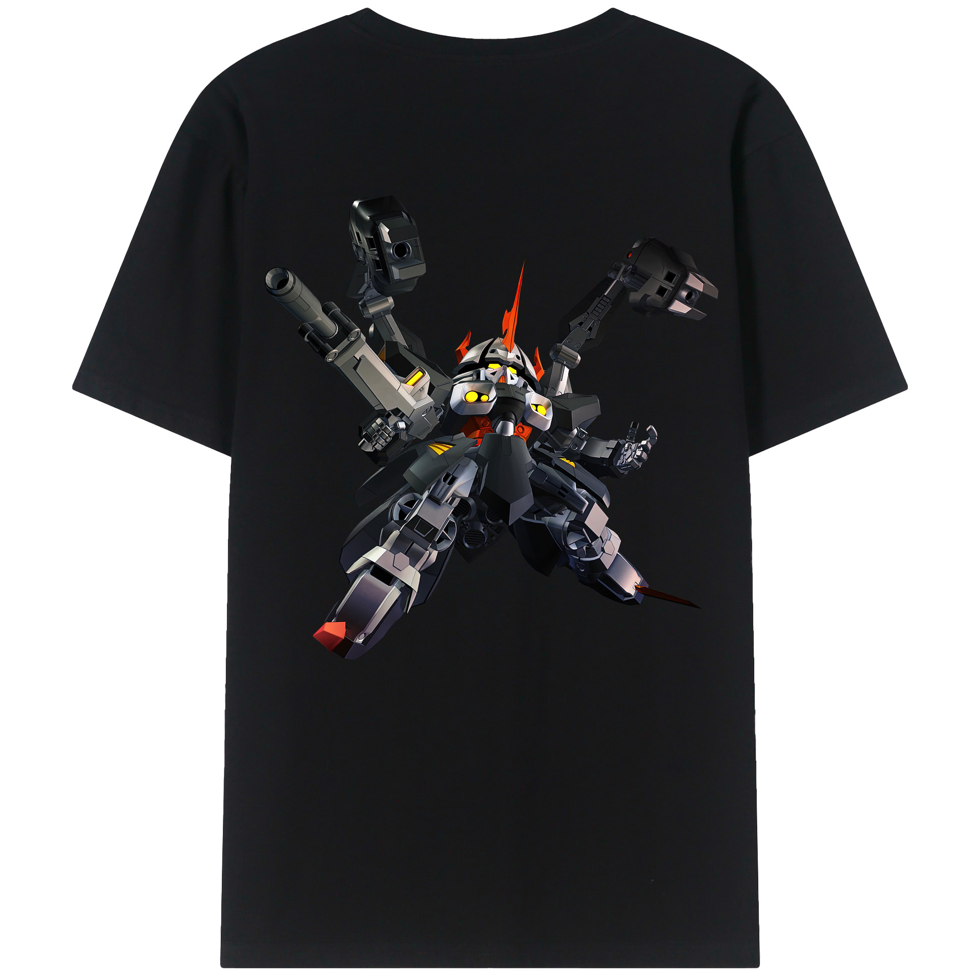 （画像用） 機動戦士ガンダム Mobile Suit Gundam レディース半袖Tシャツ(バックプリント)
