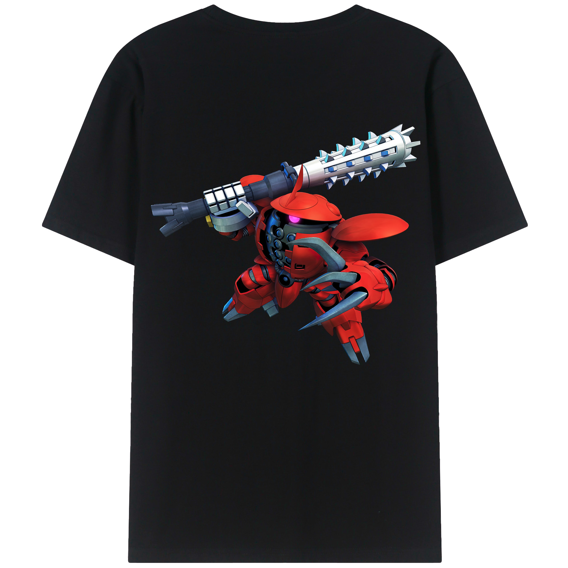 （画像用） 機動戦士ガンダム Mobile Suit Gundam レディース半袖Tシャツ(バックプリント)