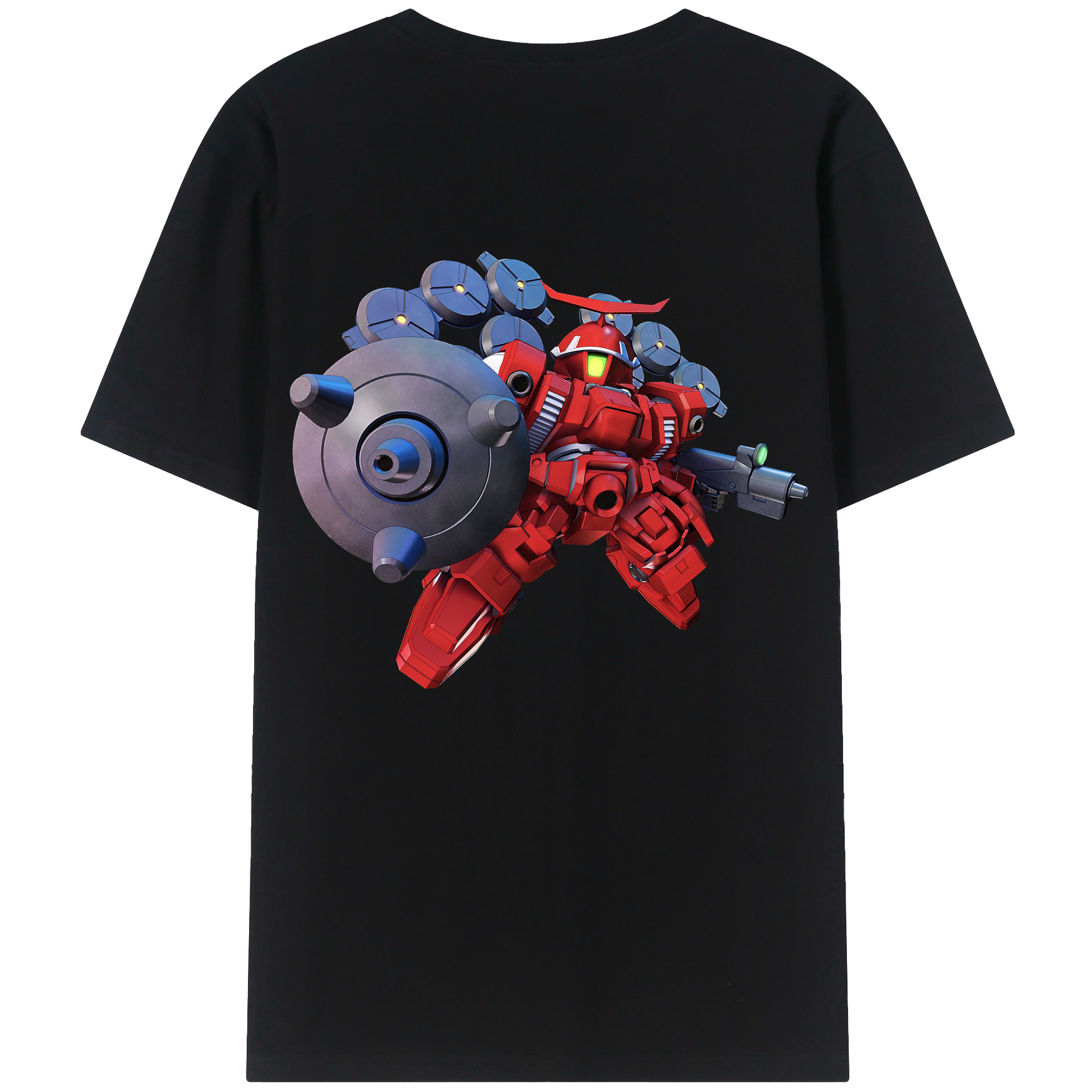 （画像用） 機動戦士ガンダム Mobile Suit Gundam レディース半袖Tシャツ(バックプリント)