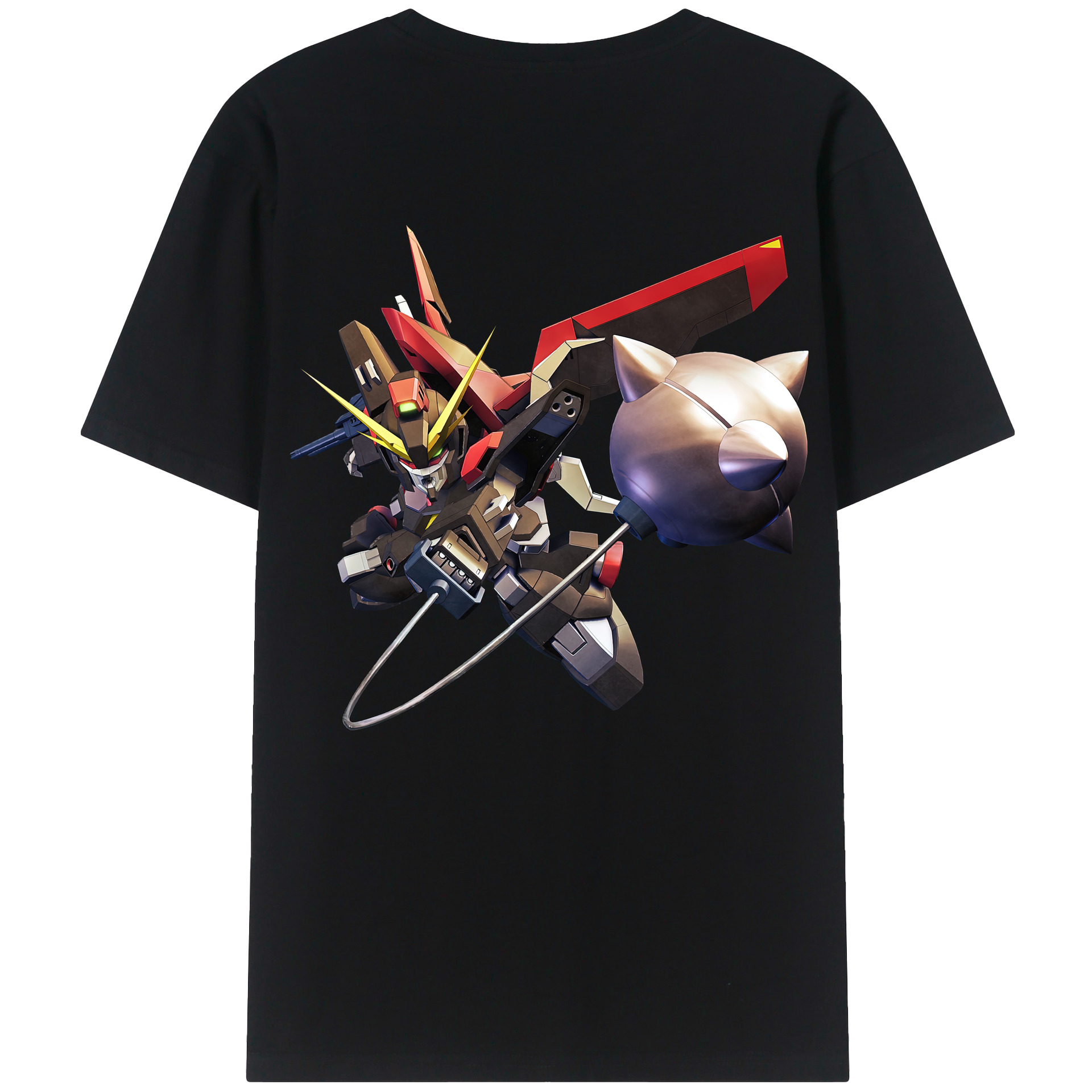 （画像用） 機動戦士ガンダム Mobile Suit Gundam レディース半袖Tシャツ(バックプリント)