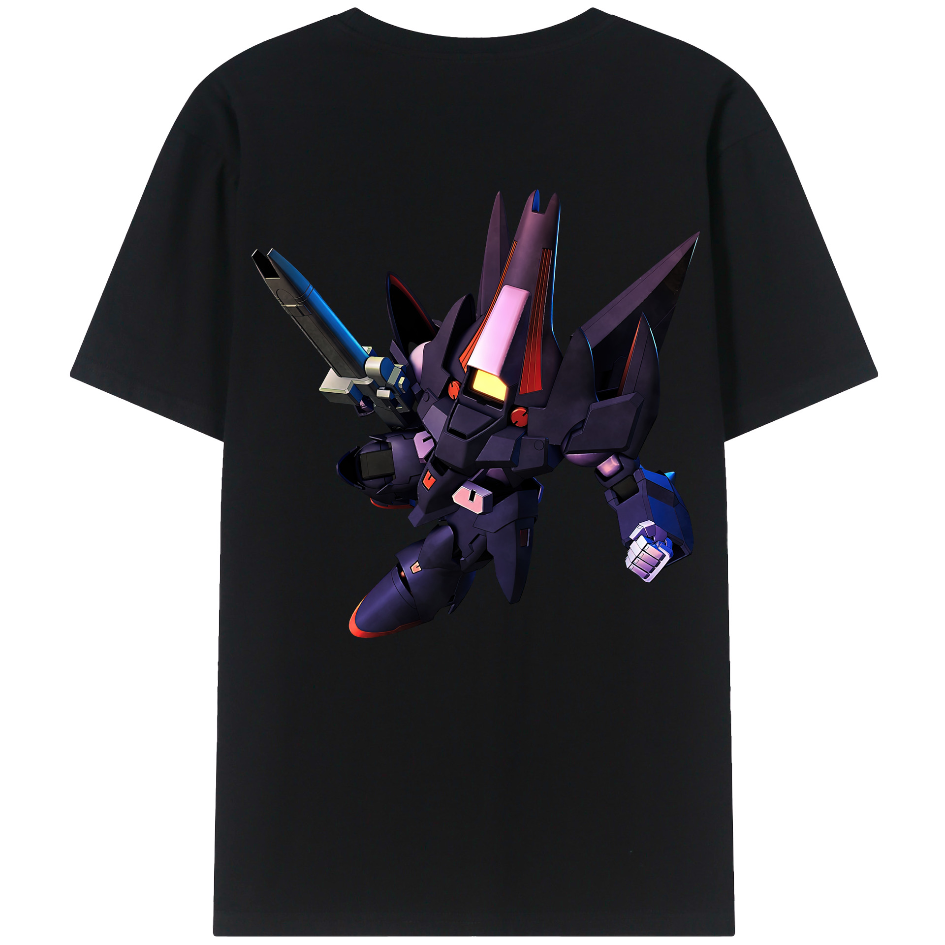 （画像用） 機動戦士ガンダム Mobile Suit Gundam レディース半袖Tシャツ(バックプリント)