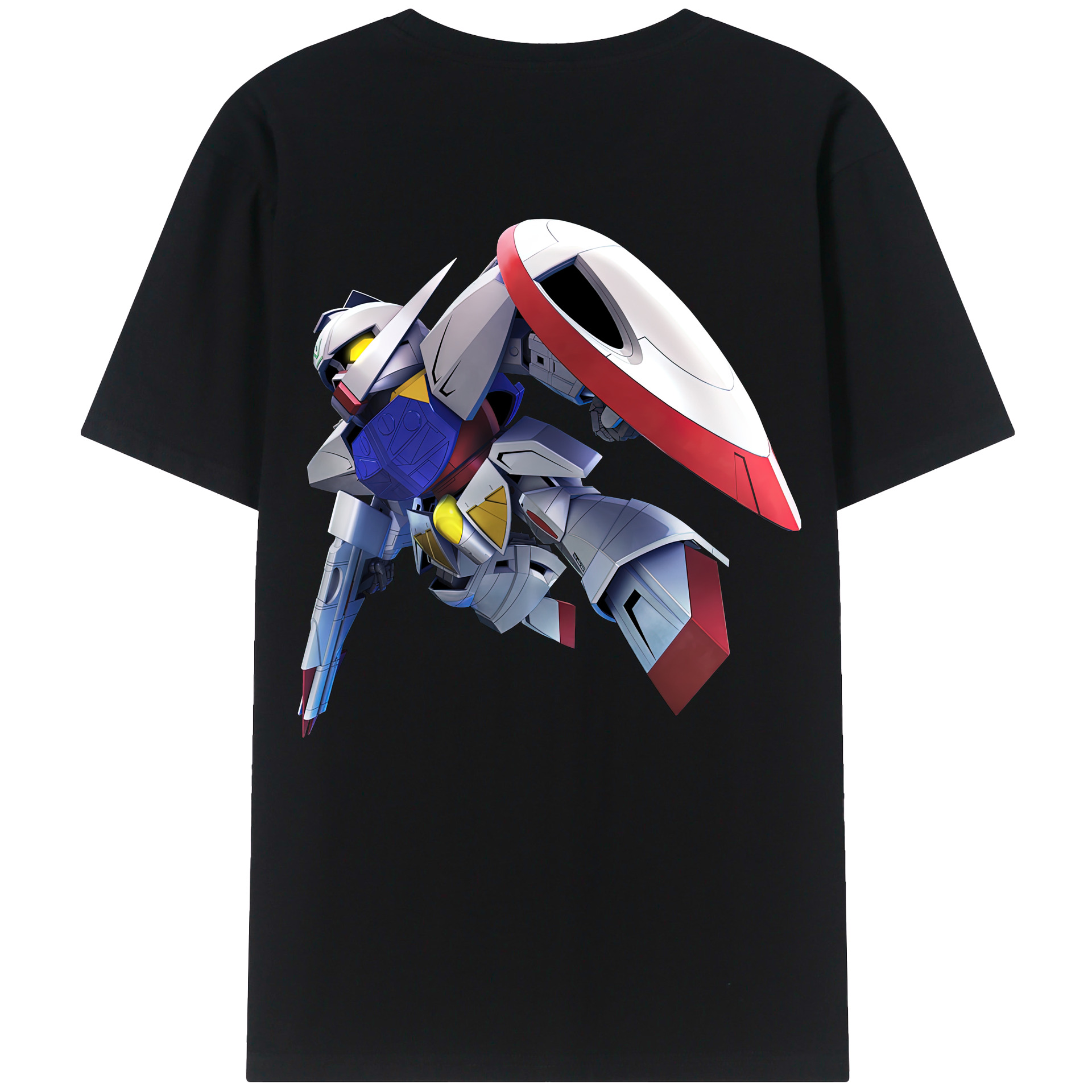 （画像用） 機動戦士ガンダム Mobile Suit Gundam レディース半袖Tシャツ(バックプリント)