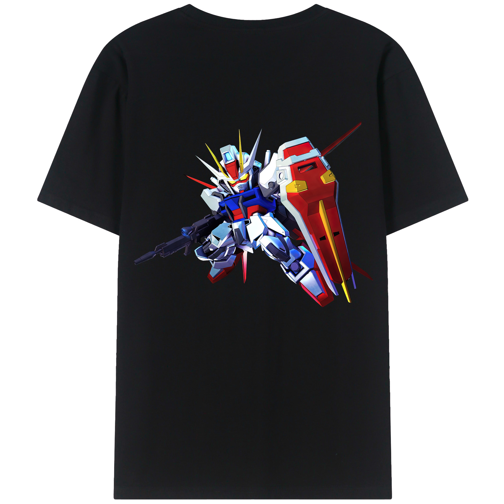 （画像用） 機動戦士ガンダム Mobile Suit Gundam レディース半袖Tシャツ(バックプリント)