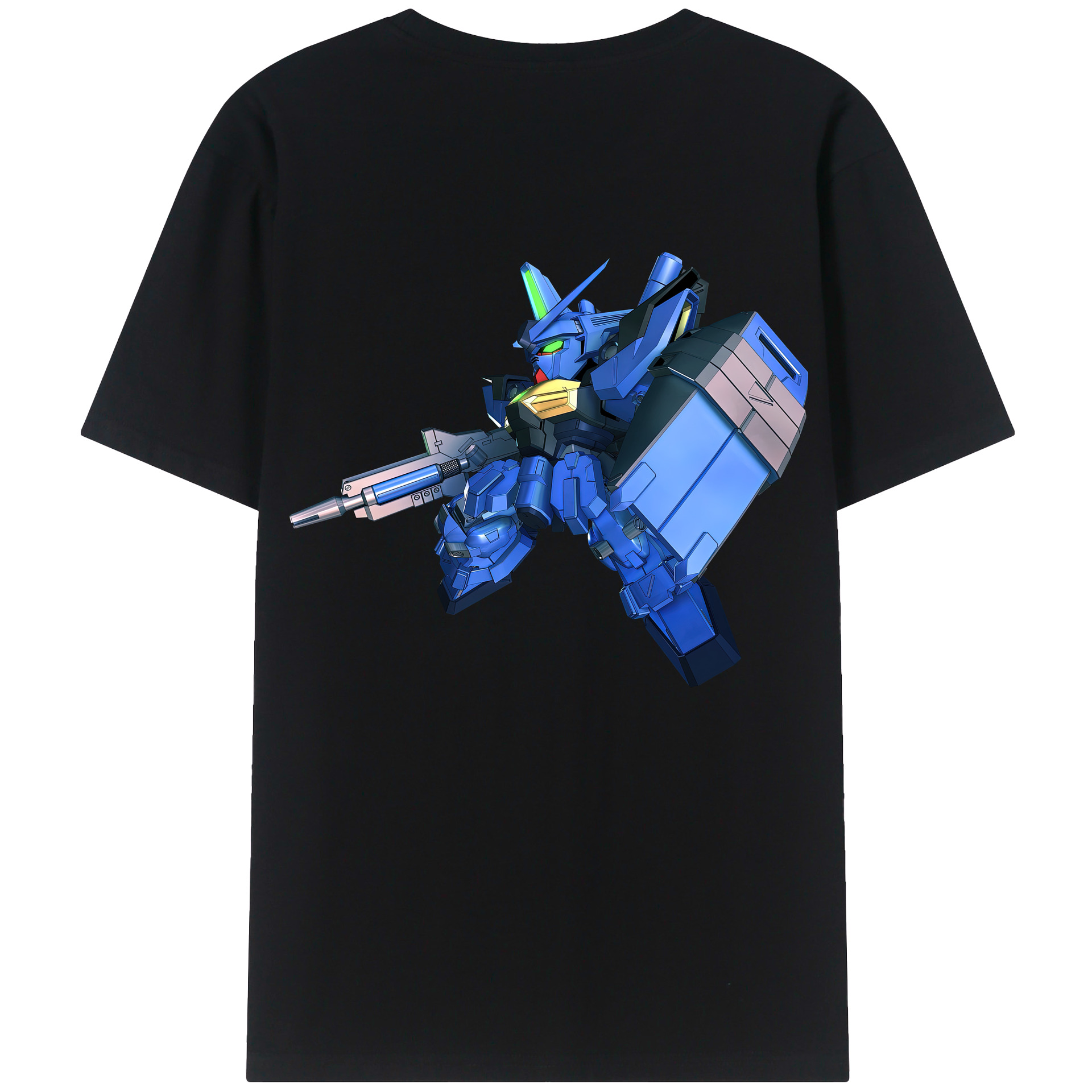 （画像用） 機動戦士ガンダム Mobile Suit Gundam レディース半袖Tシャツ(バックプリント)