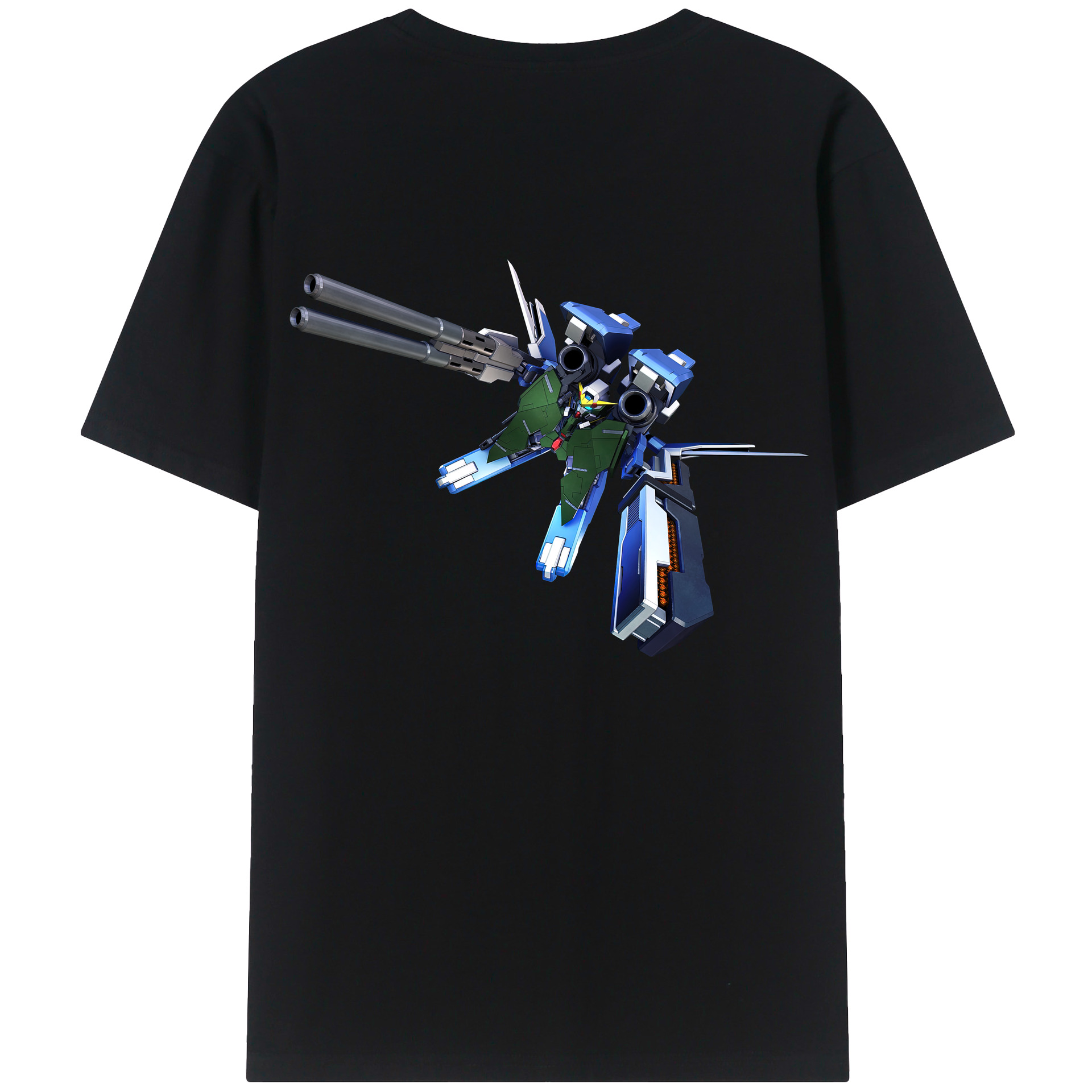 （画像用） 機動戦士ガンダム Mobile Suit Gundam レディース半袖Tシャツ(バックプリント)