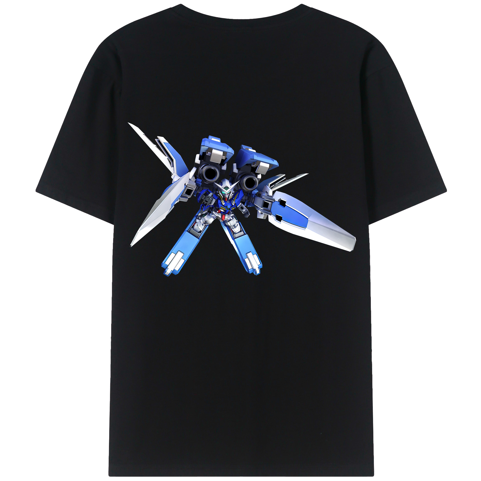 （画像用） 機動戦士ガンダム Mobile Suit Gundam レディース半袖Tシャツ(バックプリント)