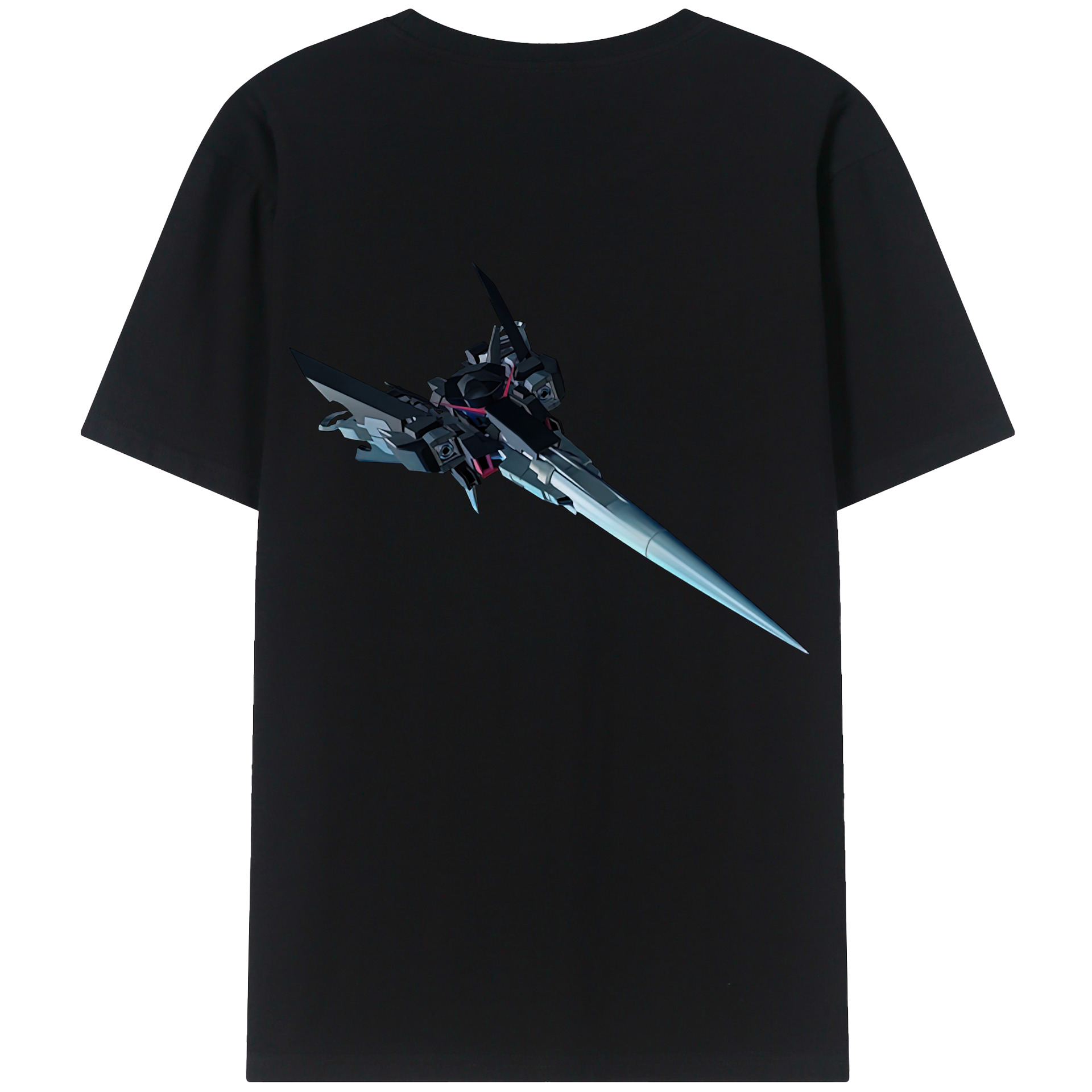 （画像用） 機動戦士ガンダム Mobile Suit Gundam レディース半袖Tシャツ(バックプリント)