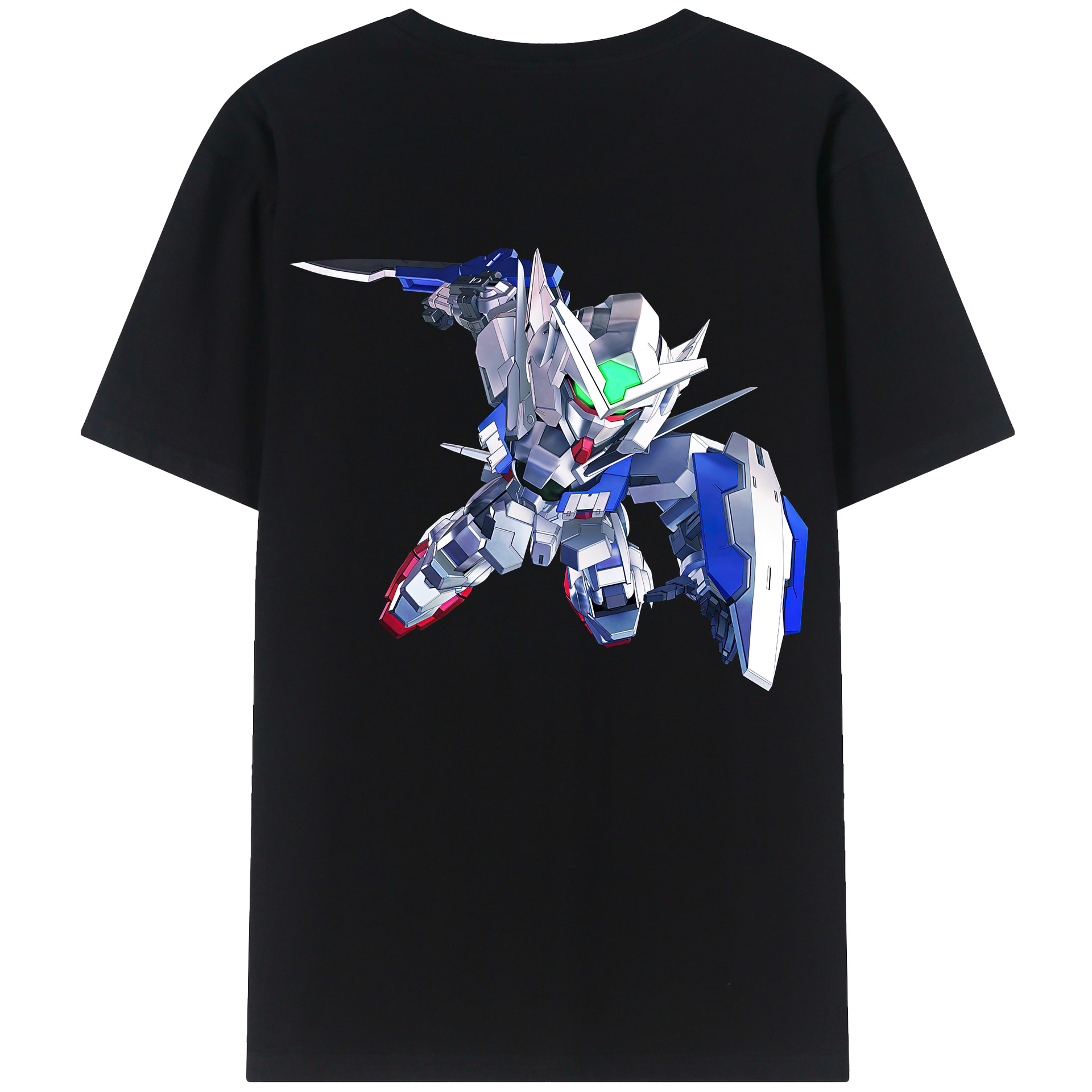 （画像用） 機動戦士ガンダム Mobile Suit Gundam レディース半袖Tシャツ(バックプリント)