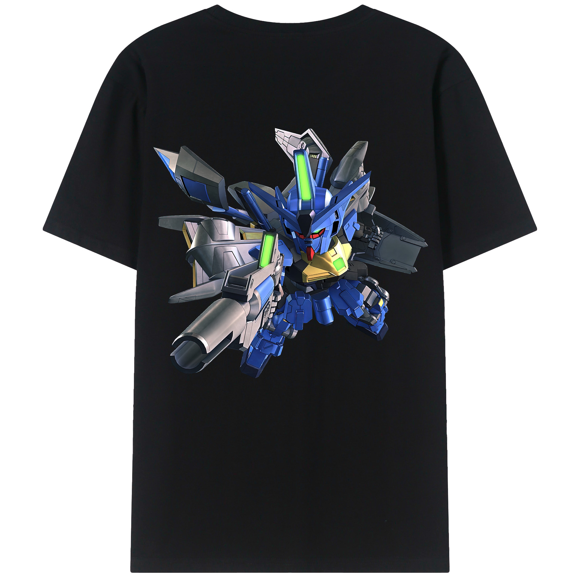 （画像用） 機動戦士ガンダム Mobile Suit Gundam レディース半袖Tシャツ(バックプリント)