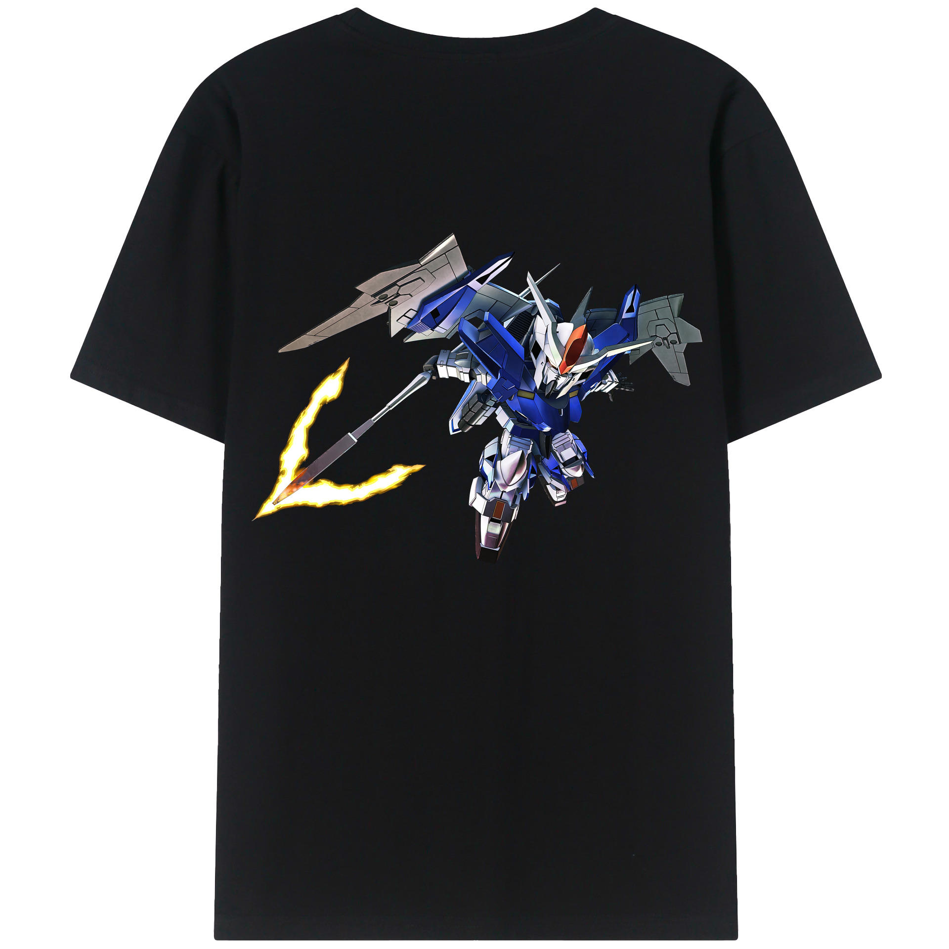 （画像用） 機動戦士ガンダム Mobile Suit Gundam レディース半袖Tシャツ(バックプリント)