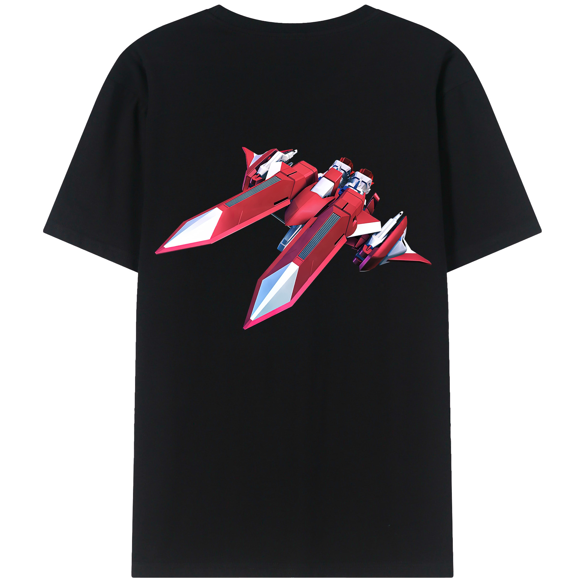 （画像用） 機動戦士ガンダム Mobile Suit Gundam レディース半袖Tシャツ(バックプリント)