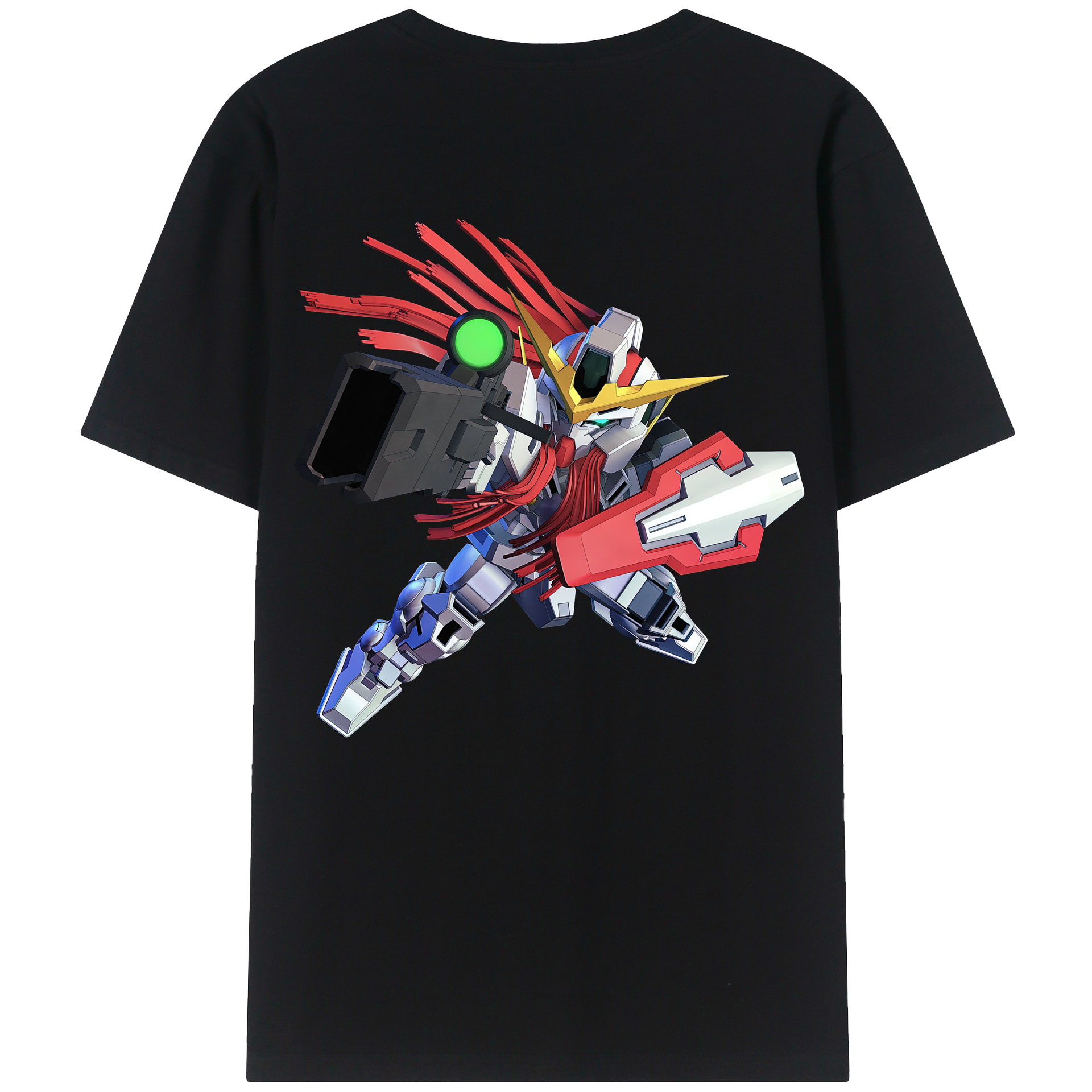 （画像用） 機動戦士ガンダム Mobile Suit Gundam レディース半袖Tシャツ(バックプリント)