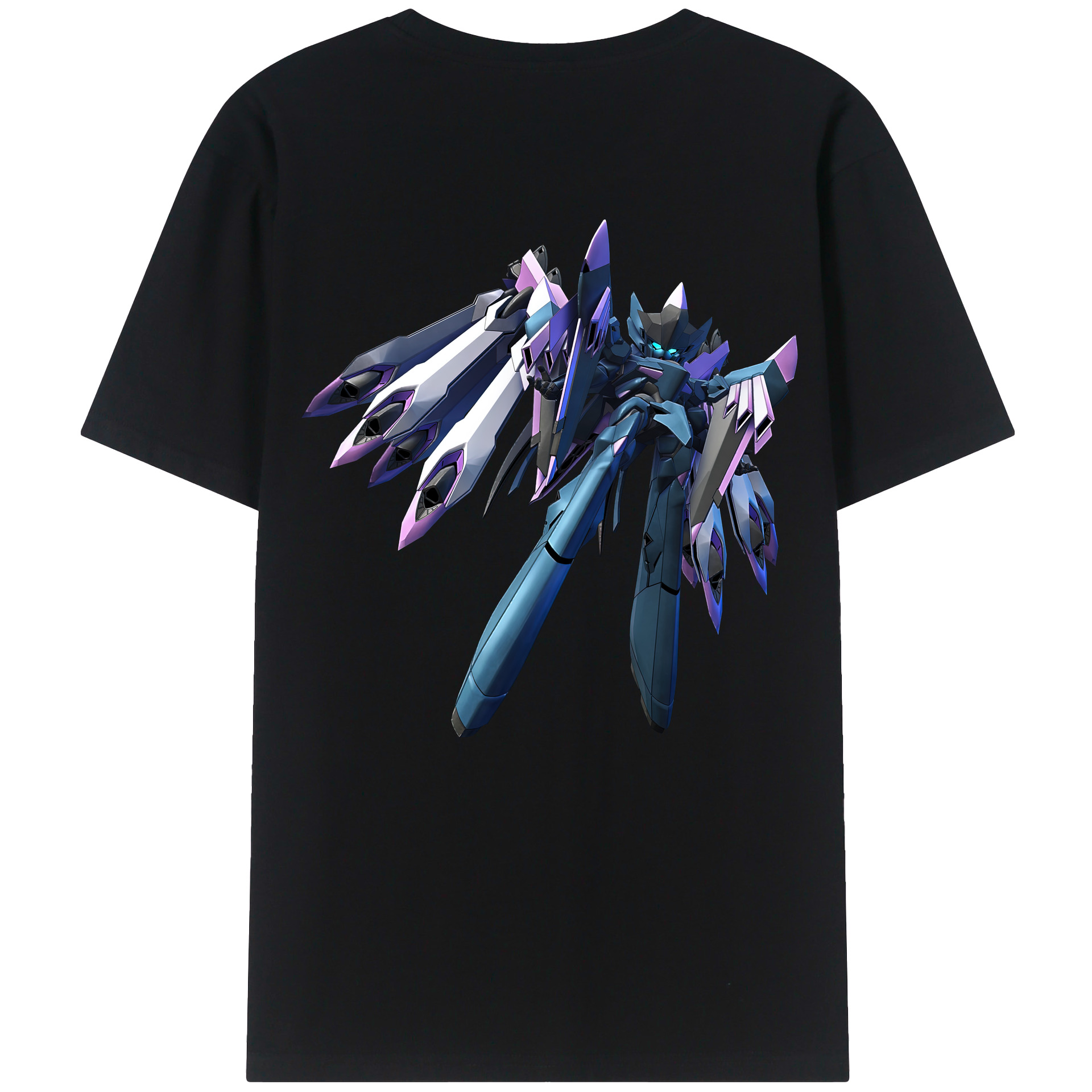 （画像用） 機動戦士ガンダム Mobile Suit Gundam レディース半袖Tシャツ(バックプリント)