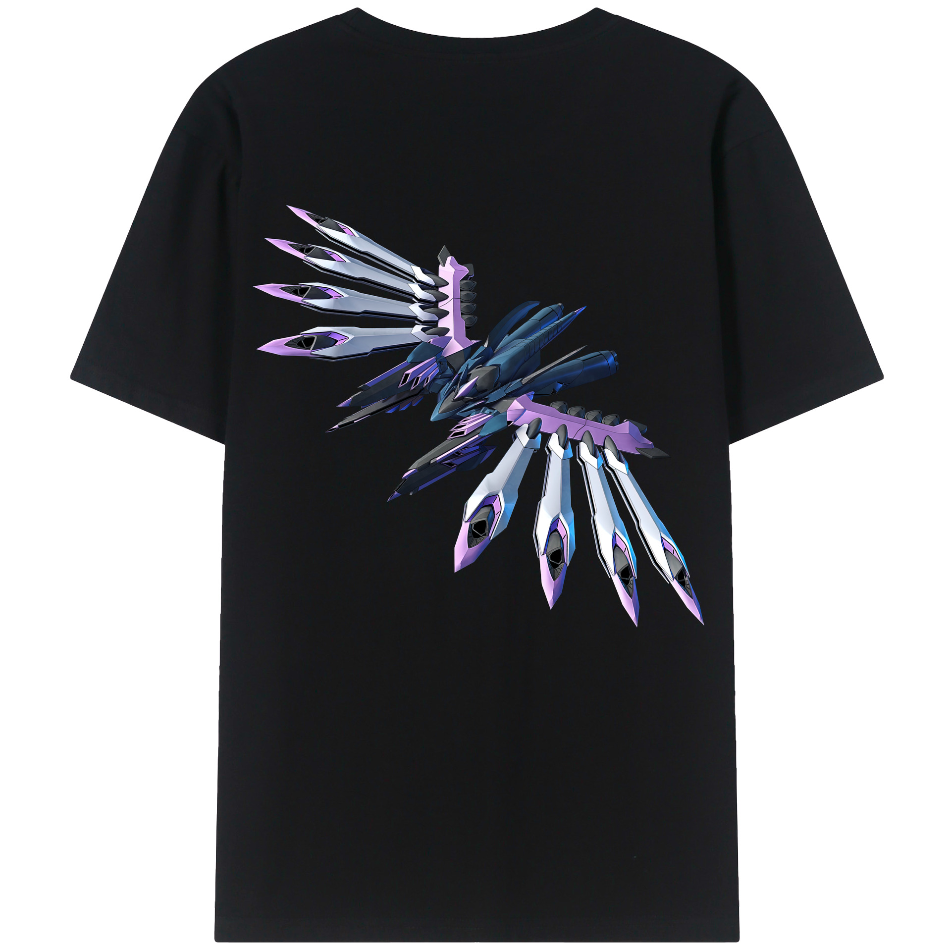 （画像用） 機動戦士ガンダム Mobile Suit Gundam レディース半袖Tシャツ(バックプリント)