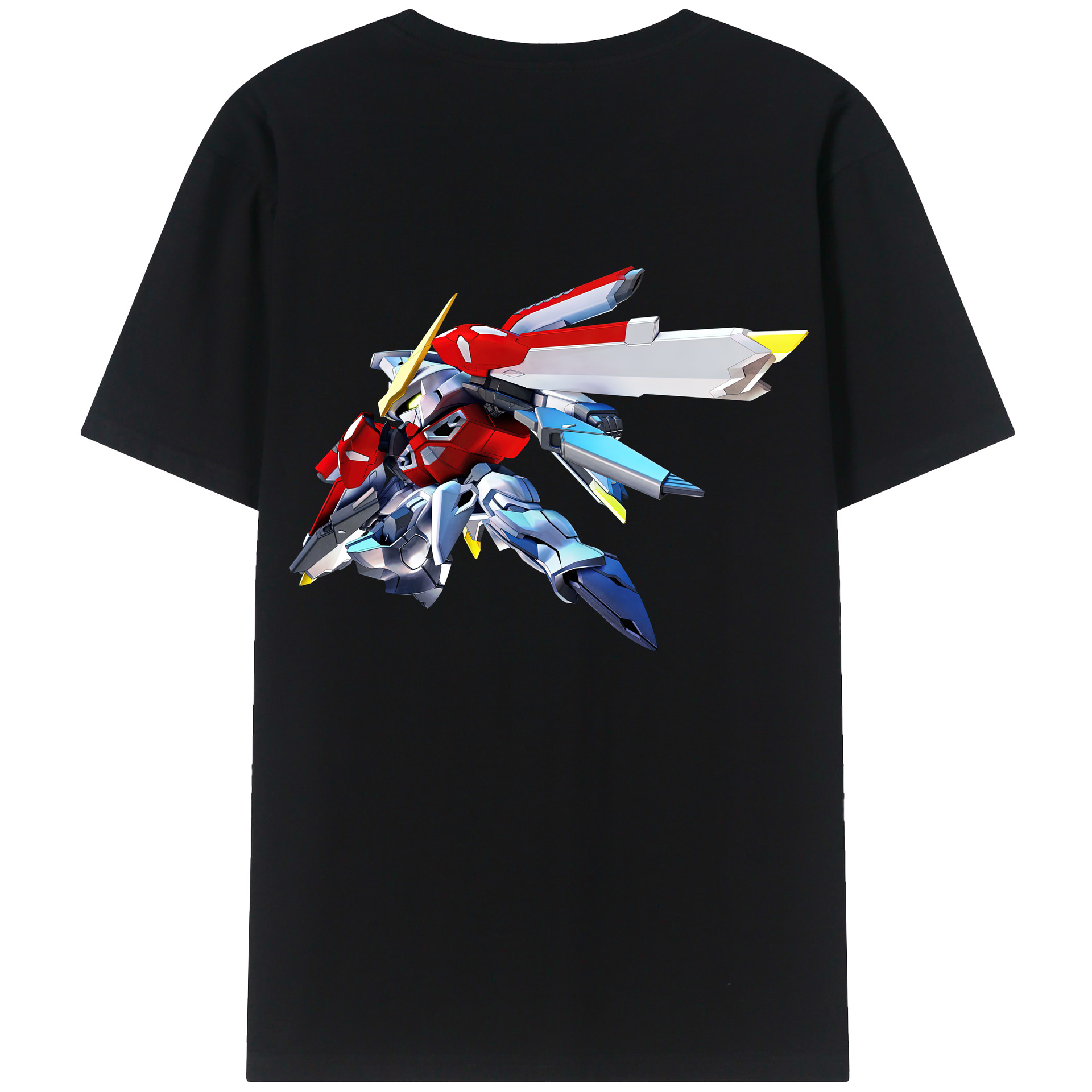 （画像用） 機動戦士ガンダム Mobile Suit Gundam レディース半袖Tシャツ(バックプリント)