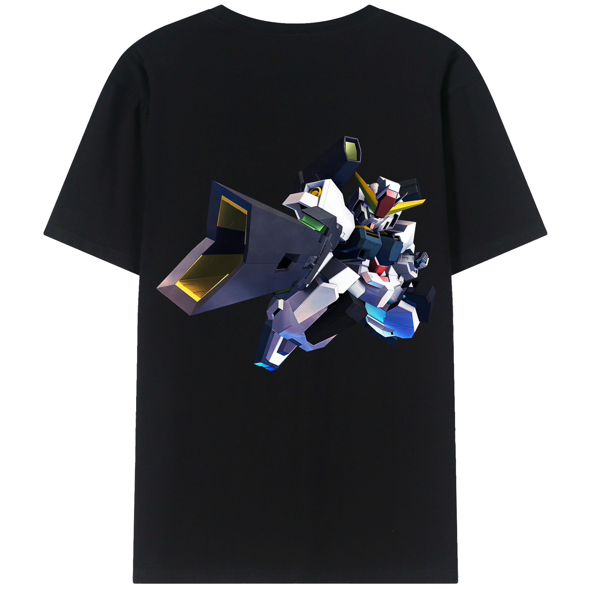 （画像用） 機動戦士ガンダム Mobile Suit Gundam レディース半袖Tシャツ(バックプリント)