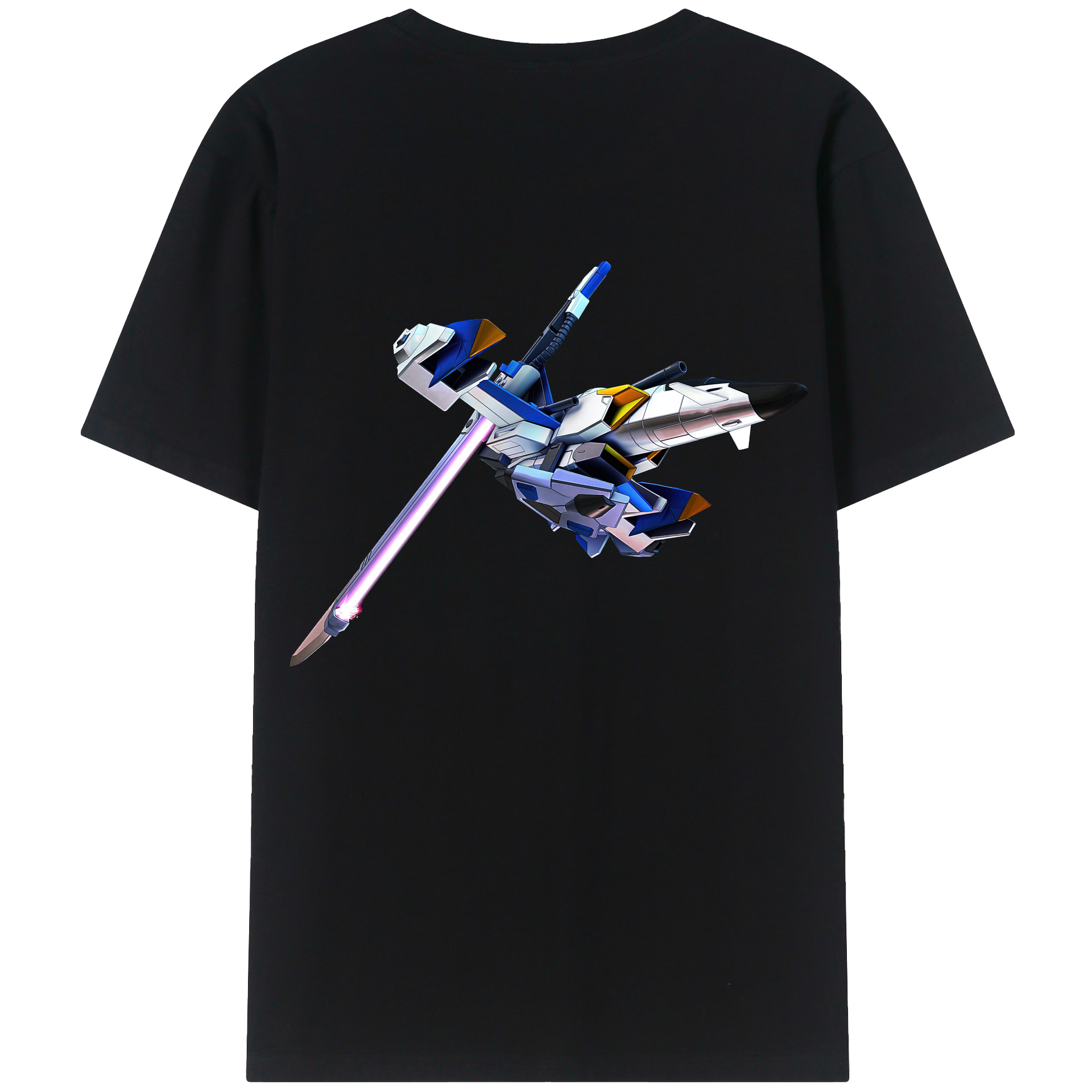 （画像用） 機動戦士ガンダム Mobile Suit Gundam レディース半袖Tシャツ(バックプリント)