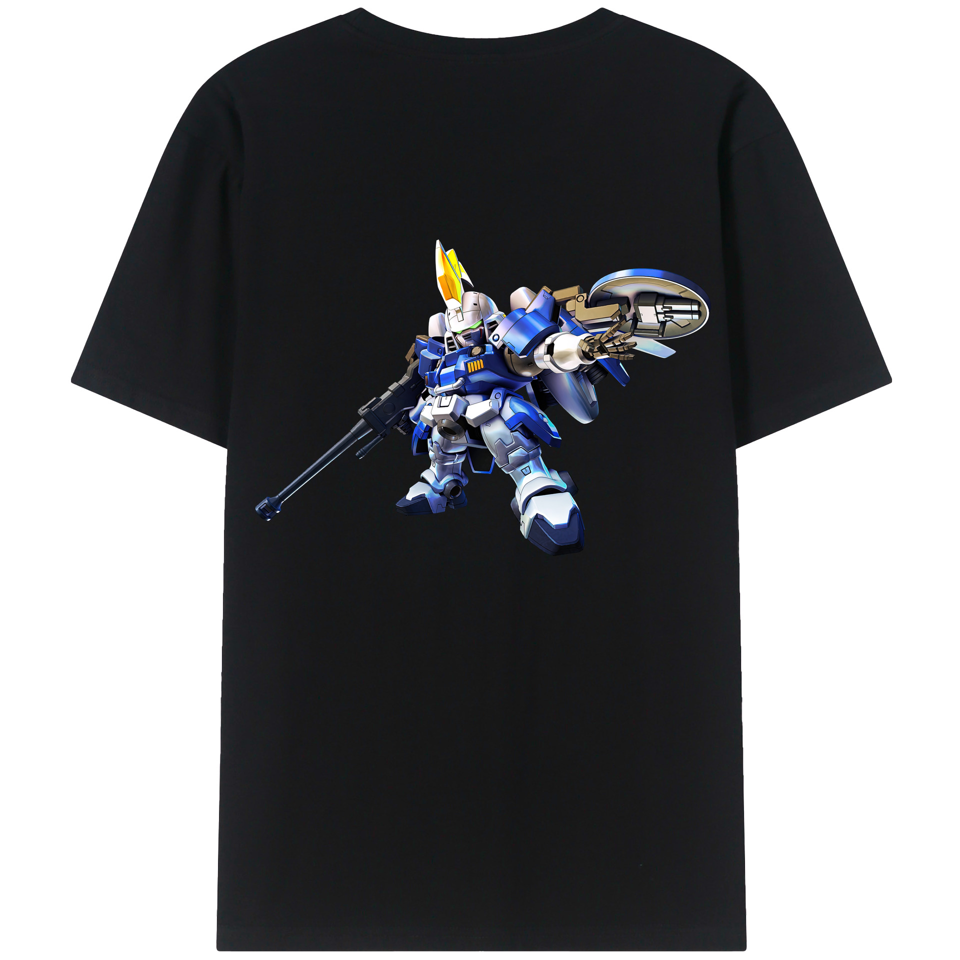 （画像用） 機動戦士ガンダム Mobile Suit Gundam レディース半袖Tシャツ(バックプリント)