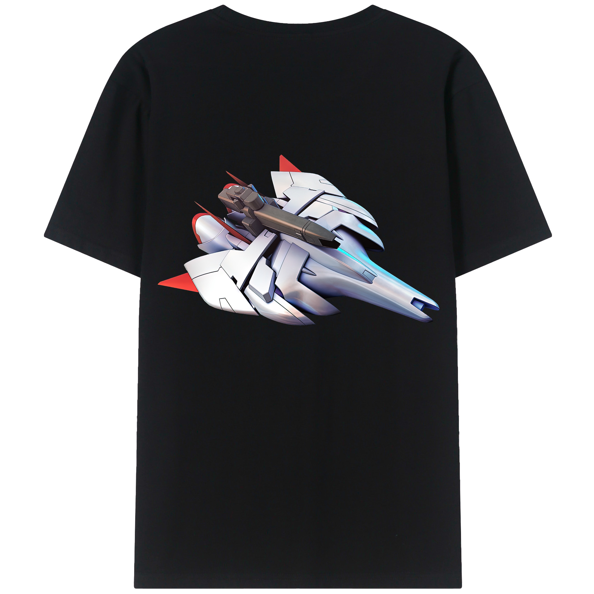 （画像用） 機動戦士ガンダム Mobile Suit Gundam レディース半袖Tシャツ(バックプリント)