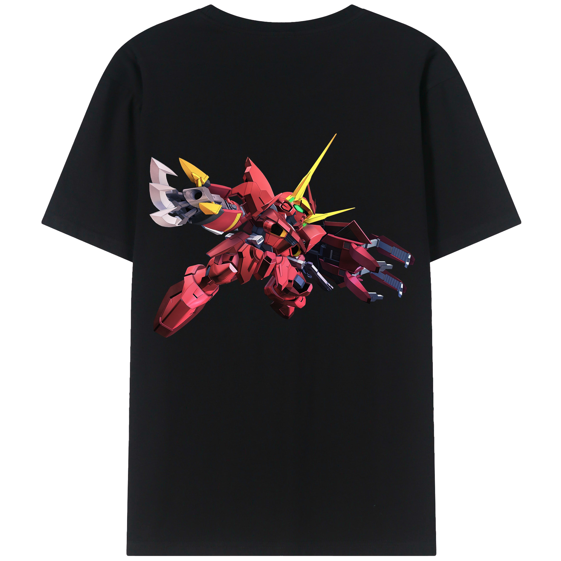 （画像用） 機動戦士ガンダム Mobile Suit Gundam レディース半袖Tシャツ(バックプリント)