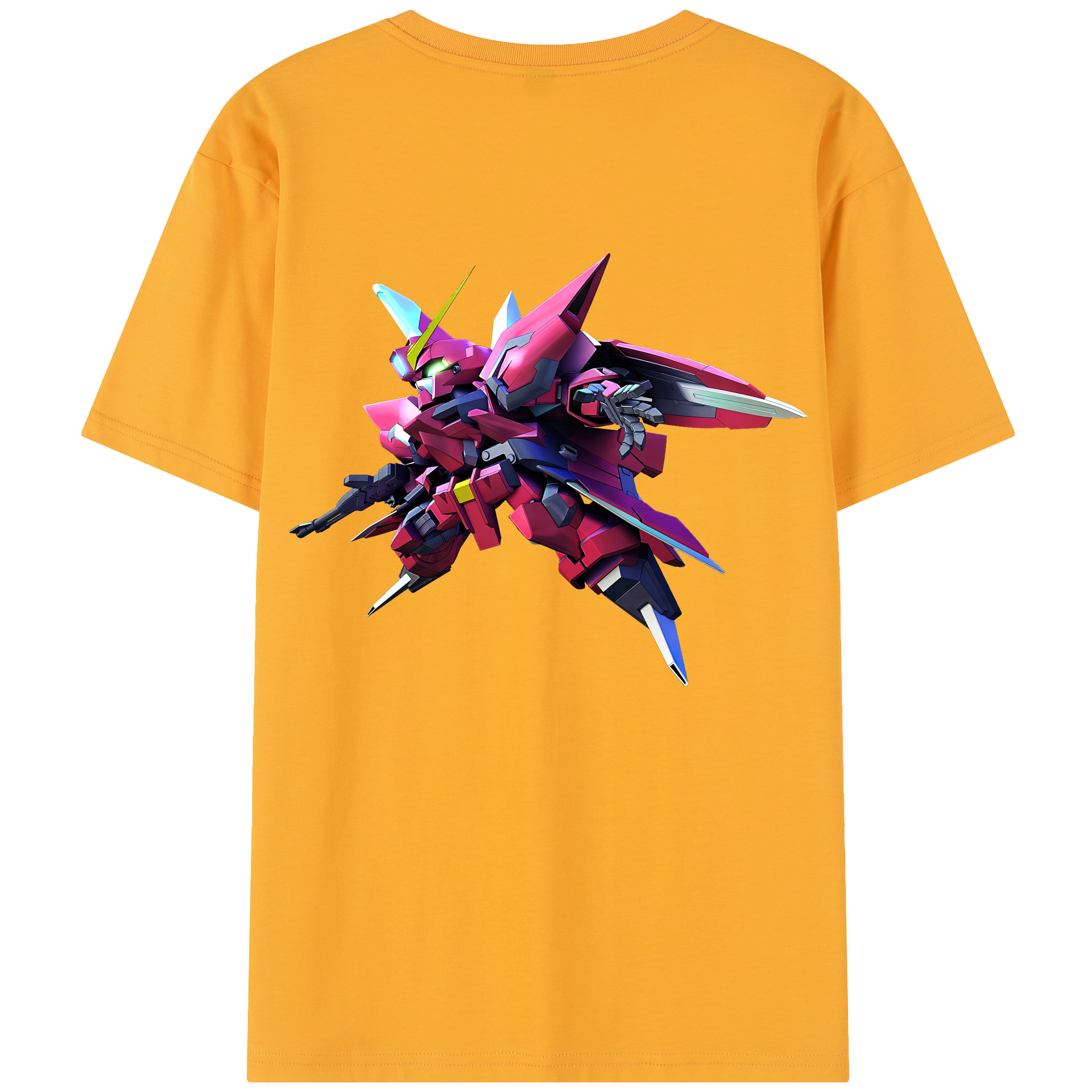 （画像用） 機動戦士ガンダム Mobile Suit Gundam レディース半袖Tシャツ(バックプリント)