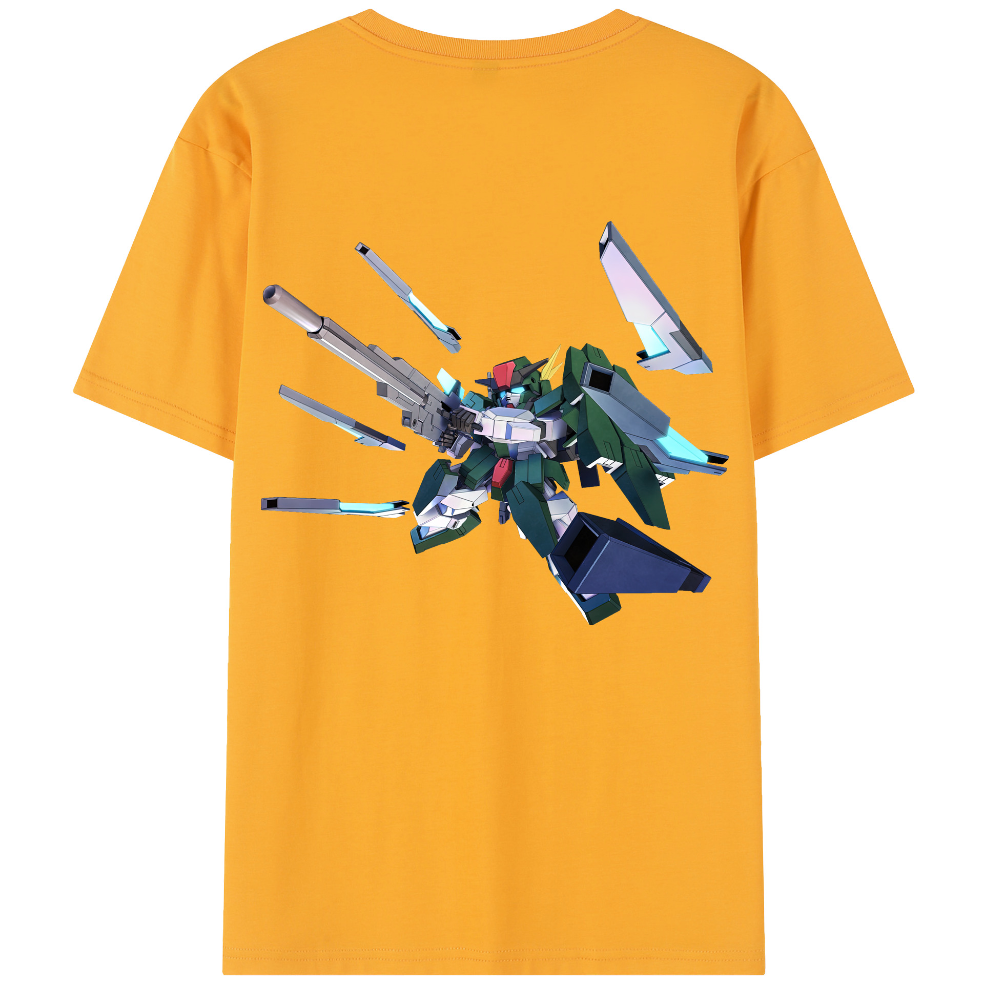 （画像用） 機動戦士ガンダム Mobile Suit Gundam レディース半袖Tシャツ(バックプリント)