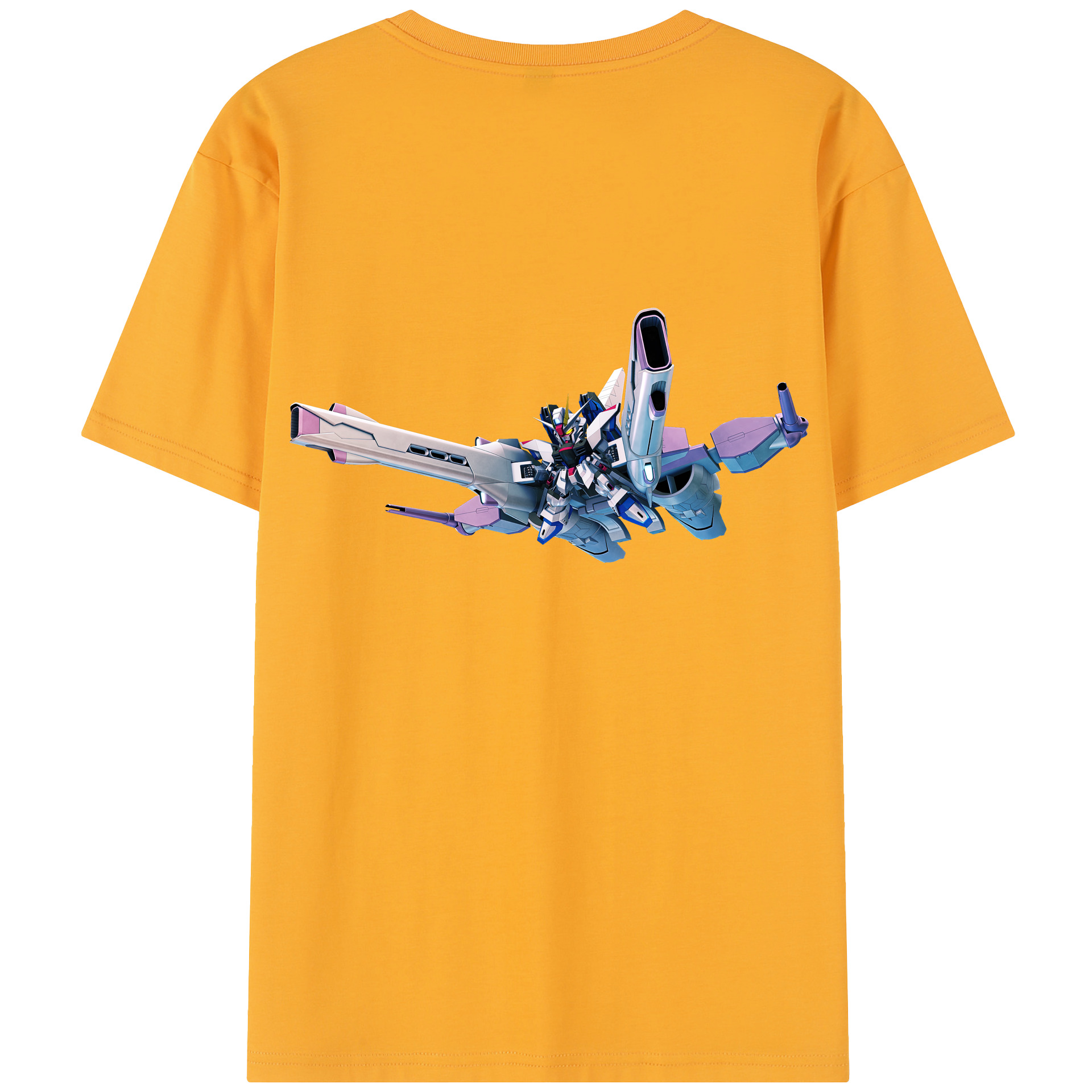 （画像用） 機動戦士ガンダム Mobile Suit Gundam レディース半袖Tシャツ(バックプリント)