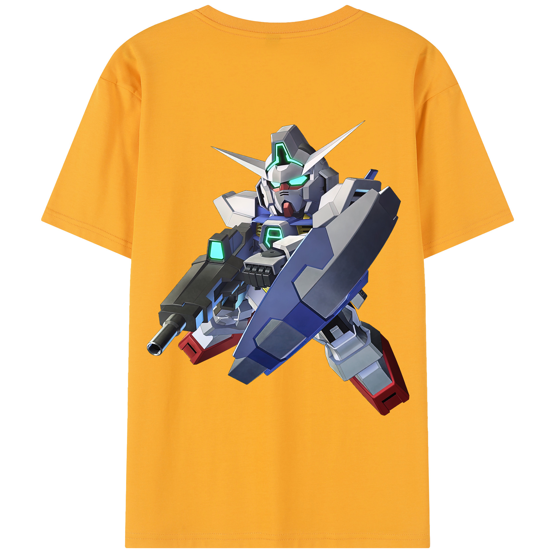 （画像用） 機動戦士ガンダム Mobile Suit Gundam レディース半袖Tシャツ(バックプリント)