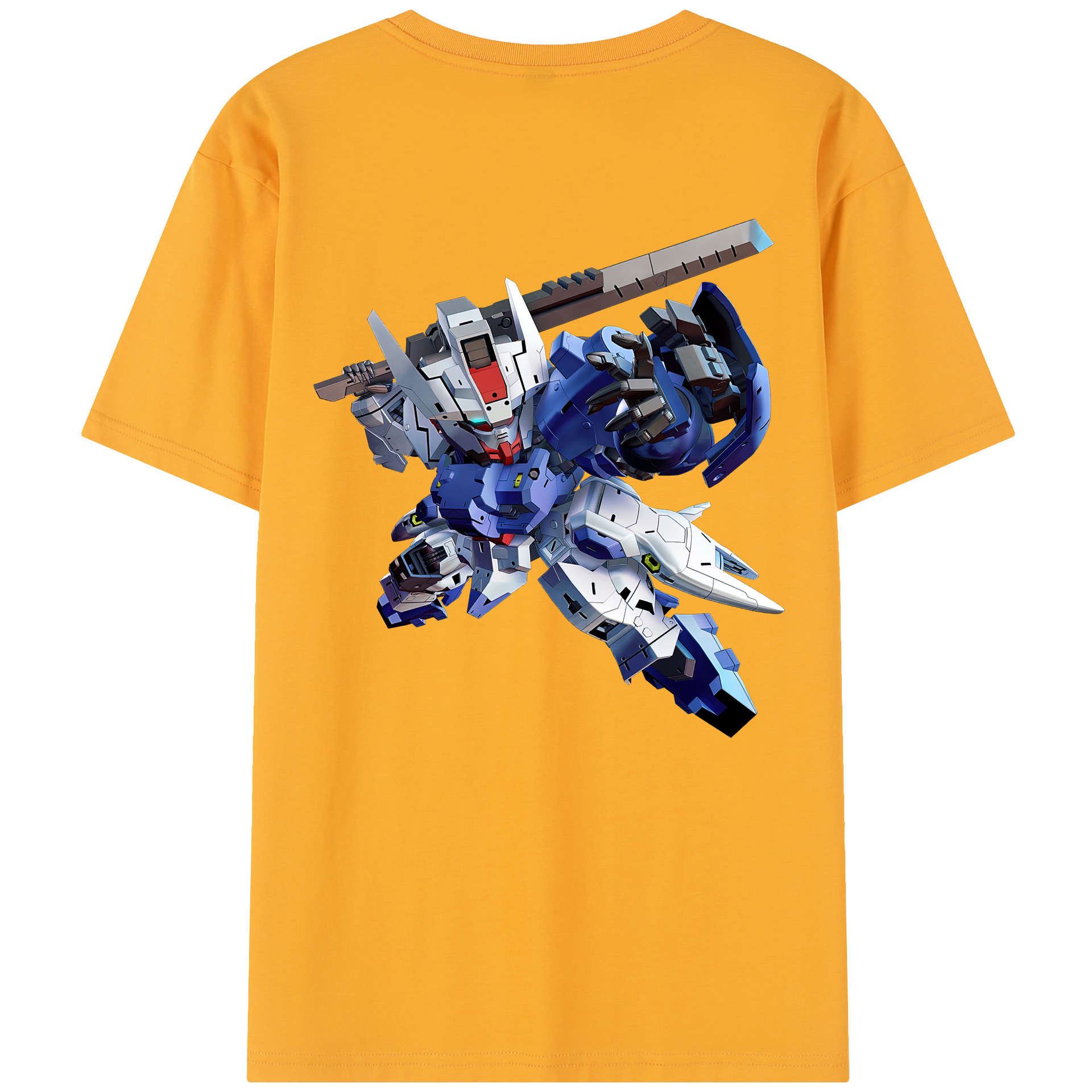 （画像用） 機動戦士ガンダム Mobile Suit Gundam レディース半袖Tシャツ(バックプリント)