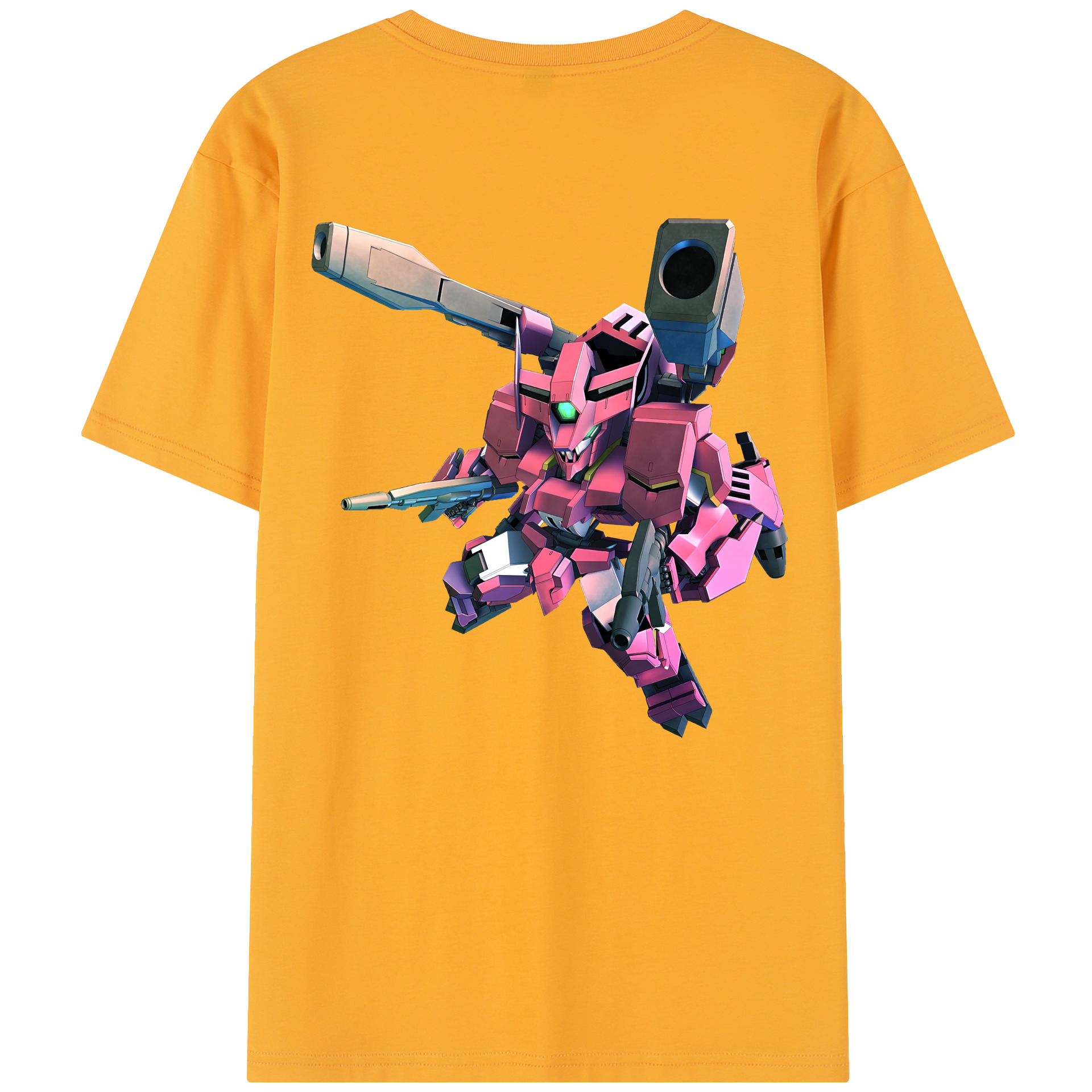 （画像用） 機動戦士ガンダム Mobile Suit Gundam レディース半袖Tシャツ(バックプリント)