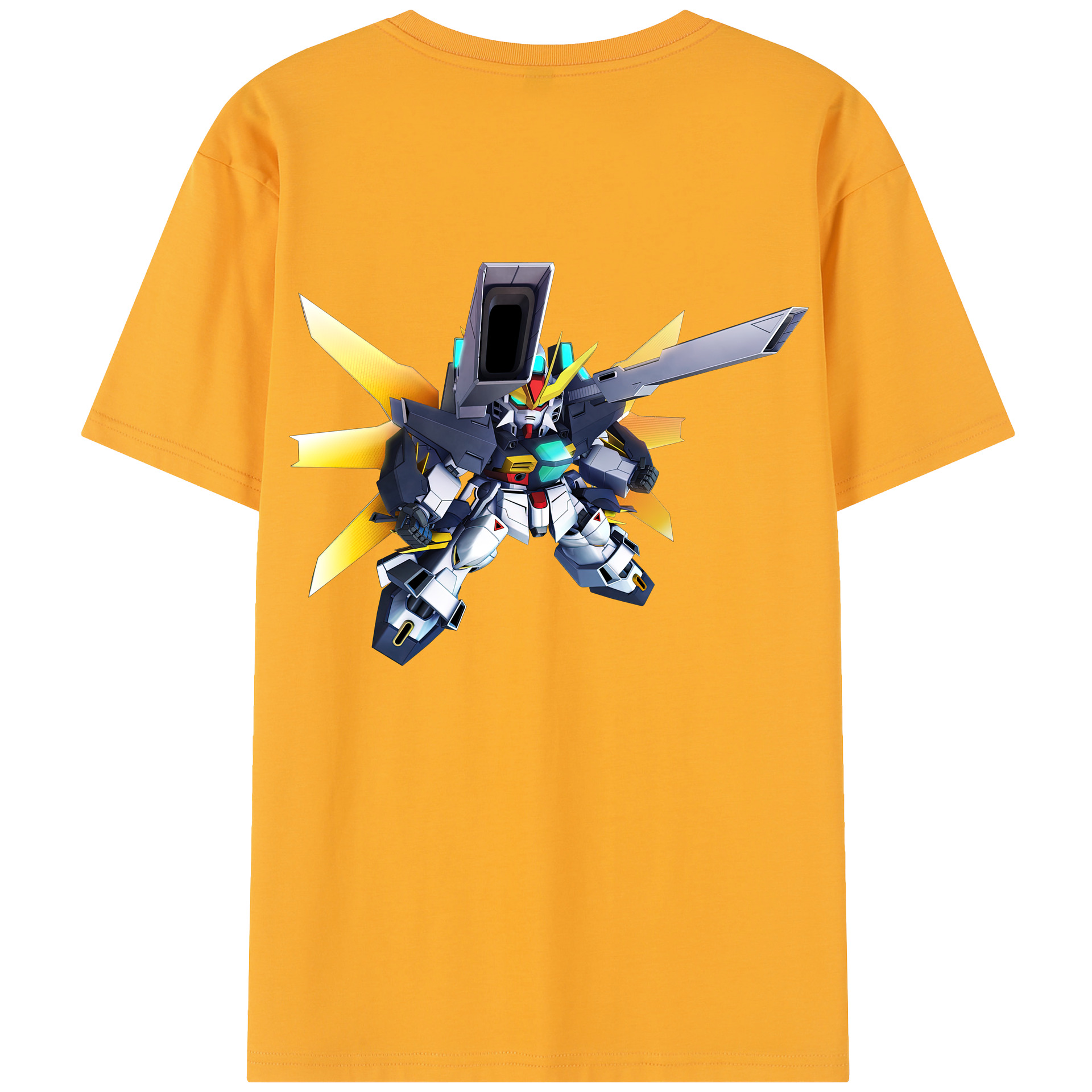 （画像用） 機動戦士ガンダム Mobile Suit Gundam レディース半袖Tシャツ(バックプリント)
