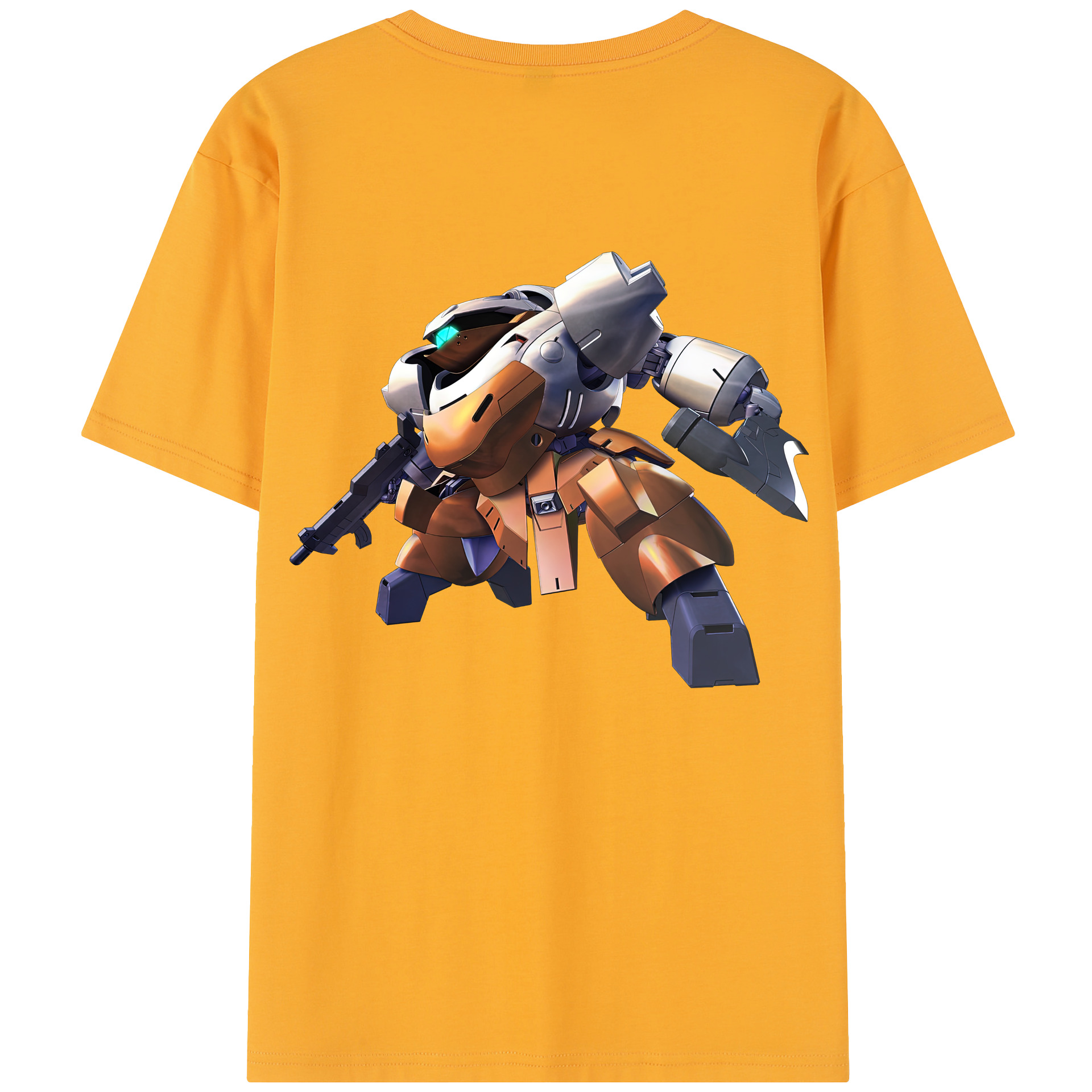 （画像用） 機動戦士ガンダム Mobile Suit Gundam レディース半袖Tシャツ(バックプリント)