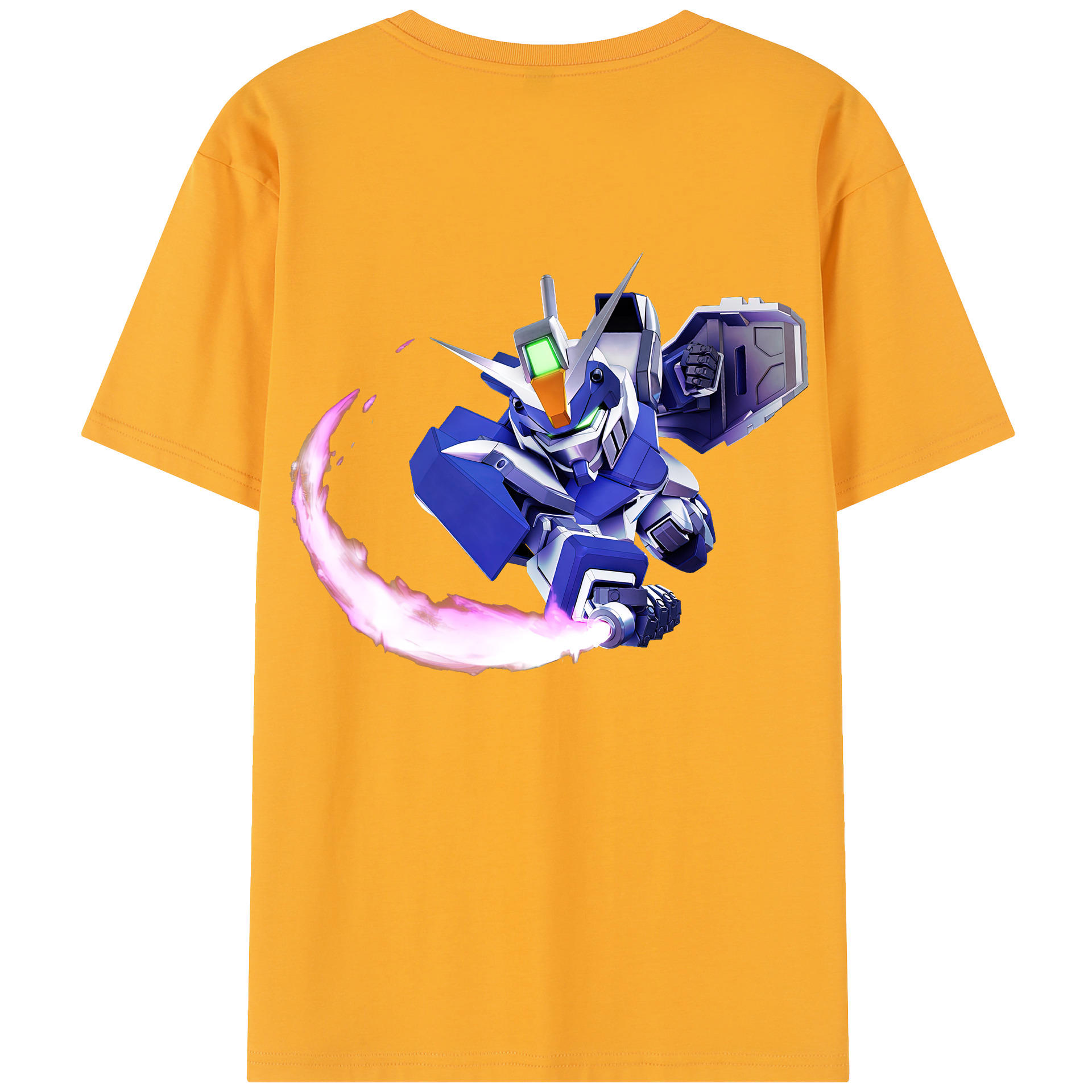 （画像用） 機動戦士ガンダム Mobile Suit Gundam レディース半袖Tシャツ(バックプリント)