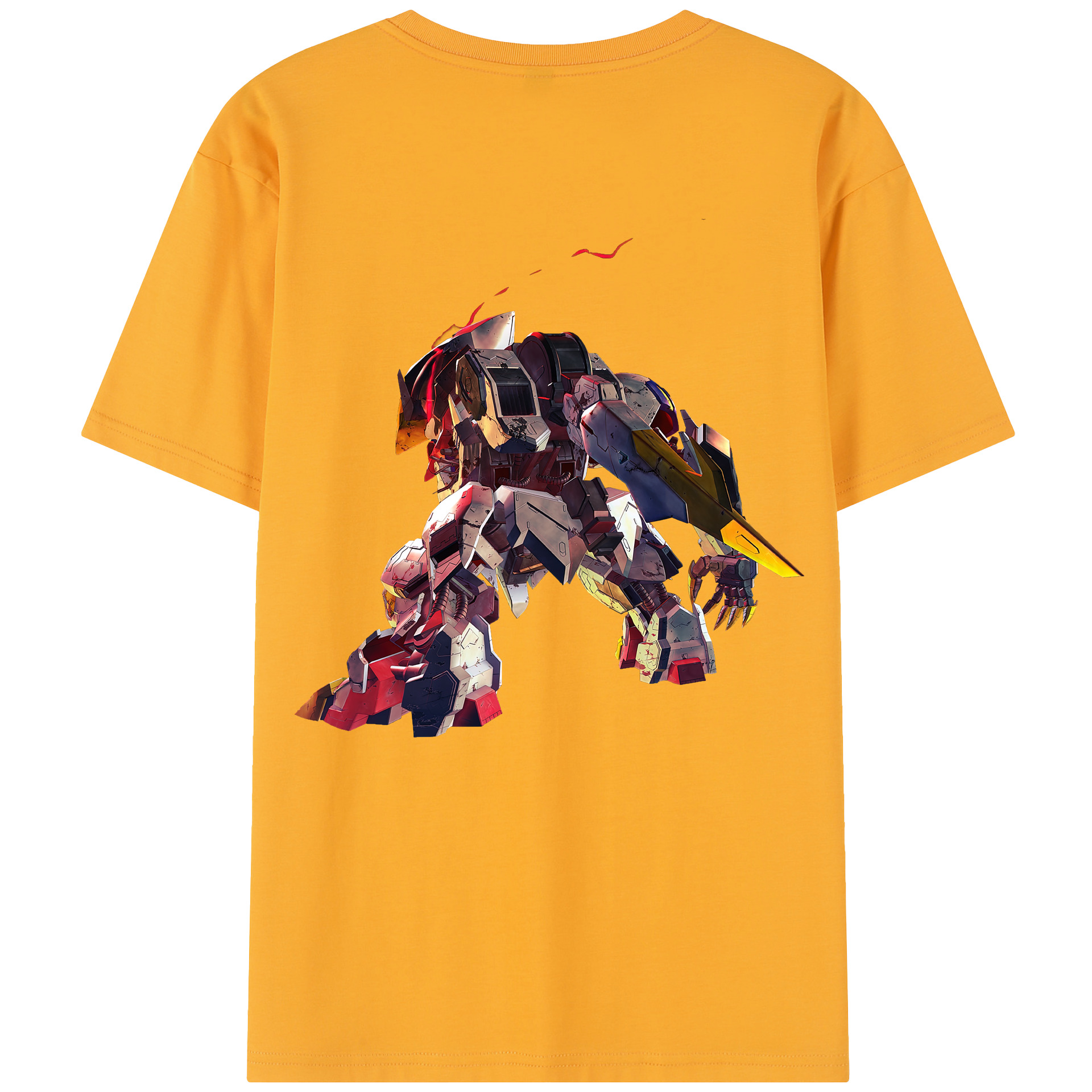 （画像用） 機動戦士ガンダム Mobile Suit Gundam レディース半袖Tシャツ(バックプリント)