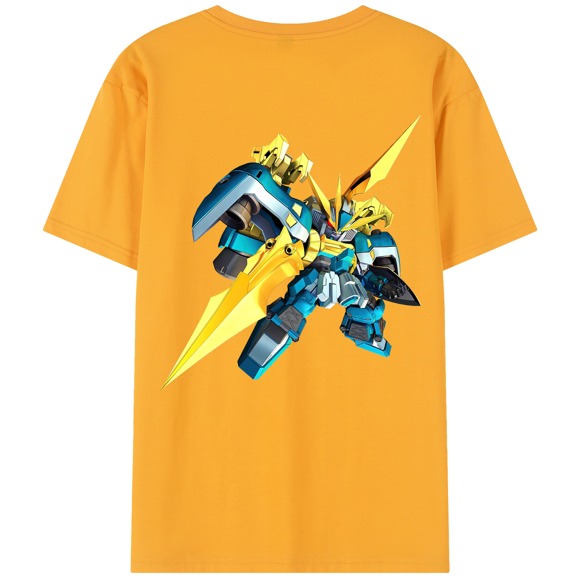 （画像用） 機動戦士ガンダム Mobile Suit Gundam レディース半袖Tシャツ(バックプリント)
