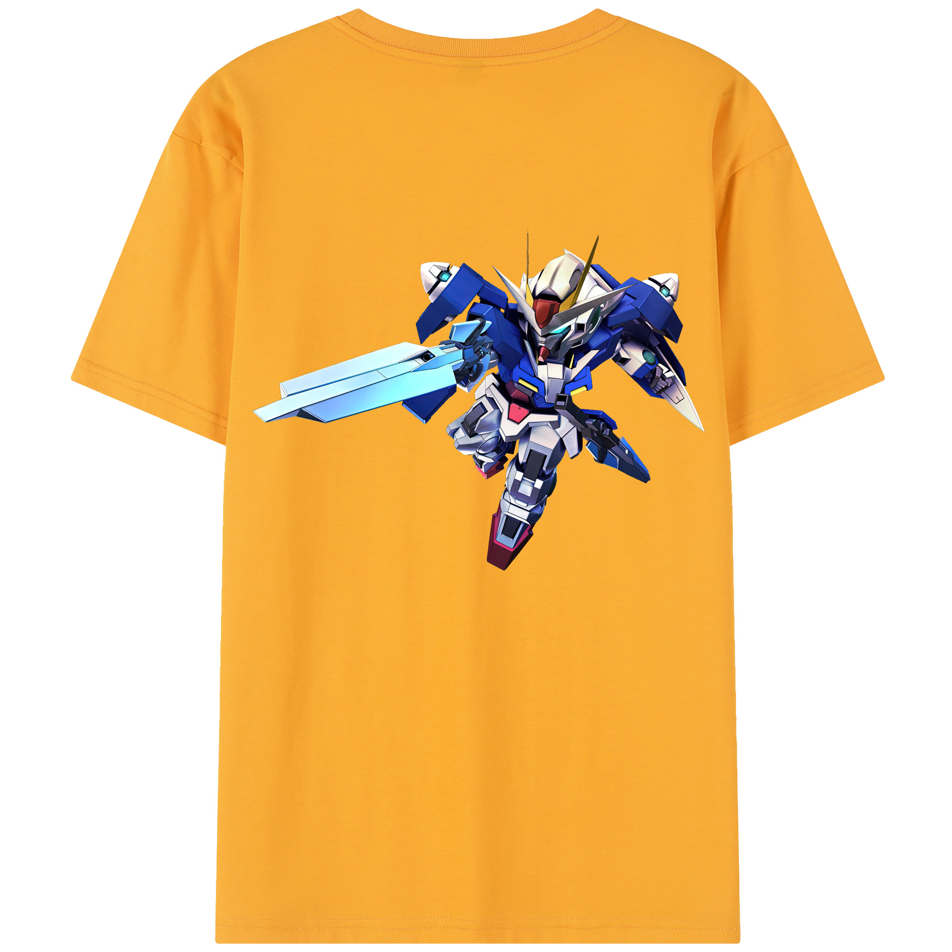 （画像用） 機動戦士ガンダム Mobile Suit Gundam レディース半袖Tシャツ(バックプリント)