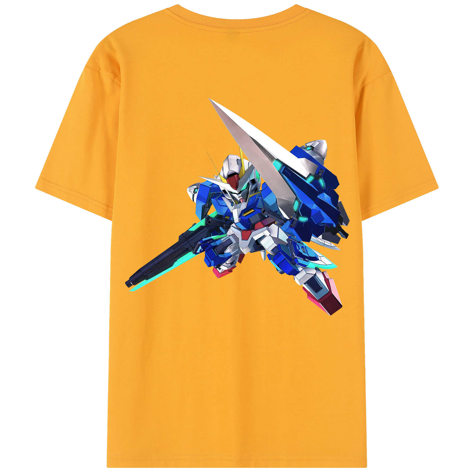 （画像用） 機動戦士ガンダム Mobile Suit Gundam レディース半袖Tシャツ(バックプリント)