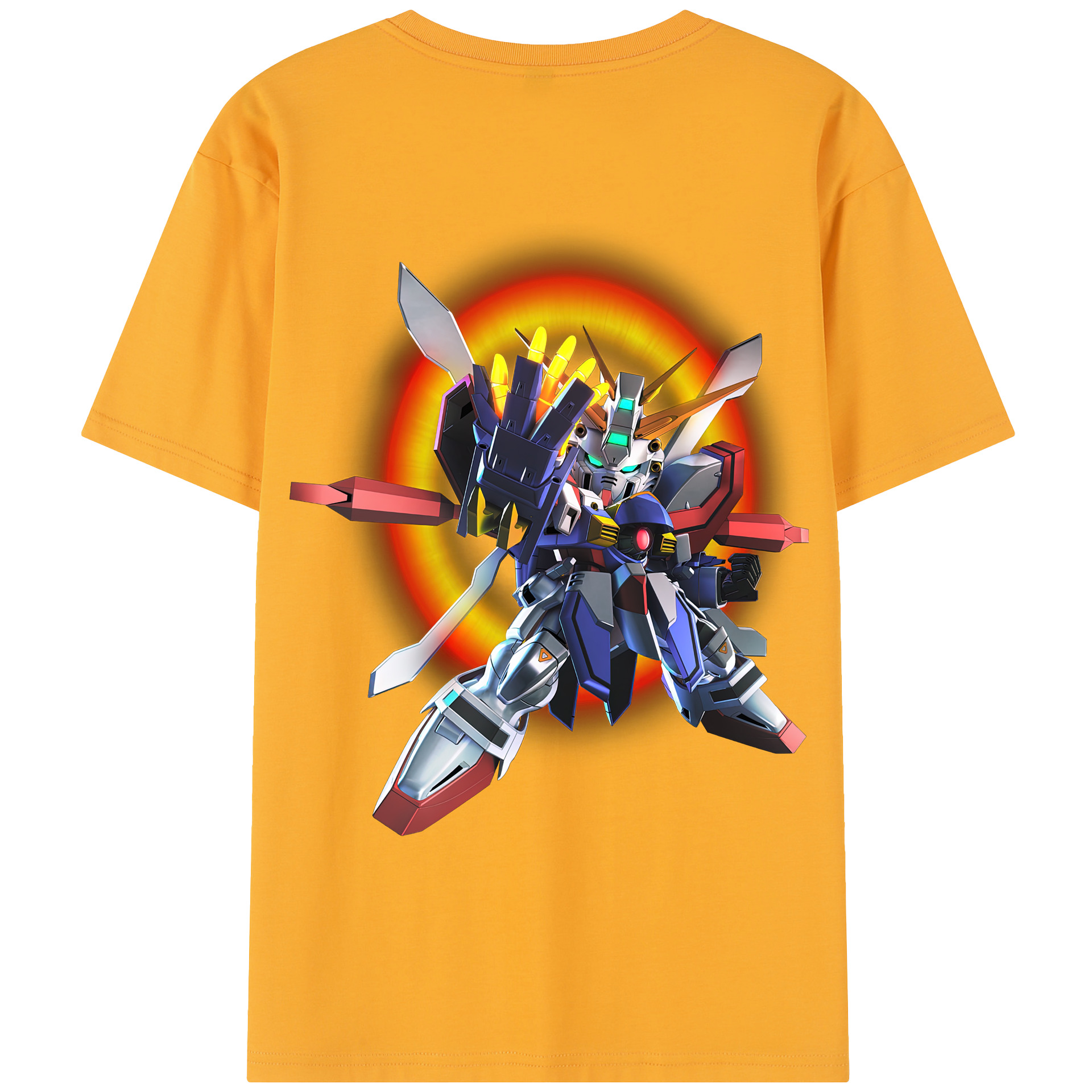 （画像用） 機動戦士ガンダム Mobile Suit Gundam レディース半袖Tシャツ(バックプリント)