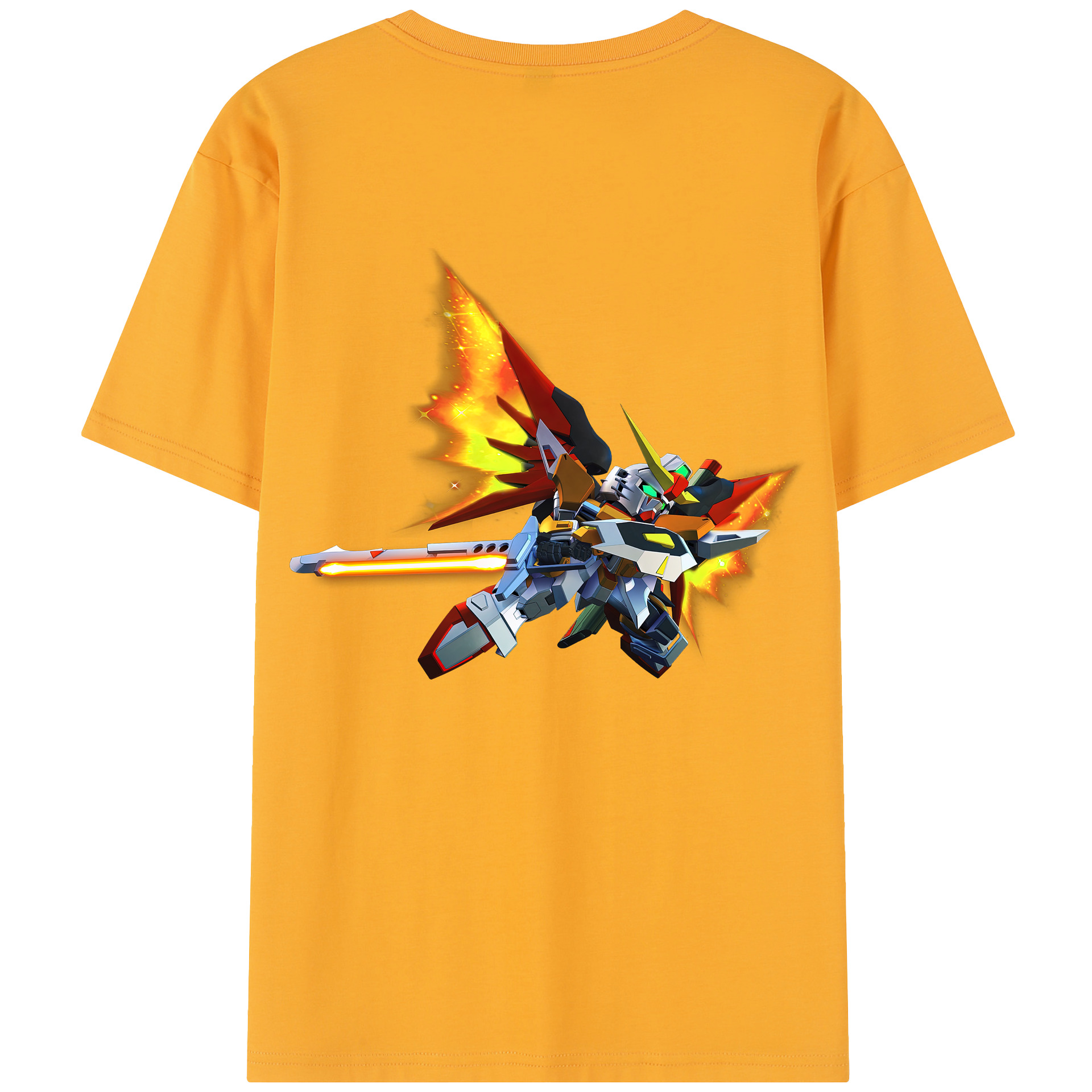 （画像用） 機動戦士ガンダム Mobile Suit Gundam レディース半袖Tシャツ(バックプリント)