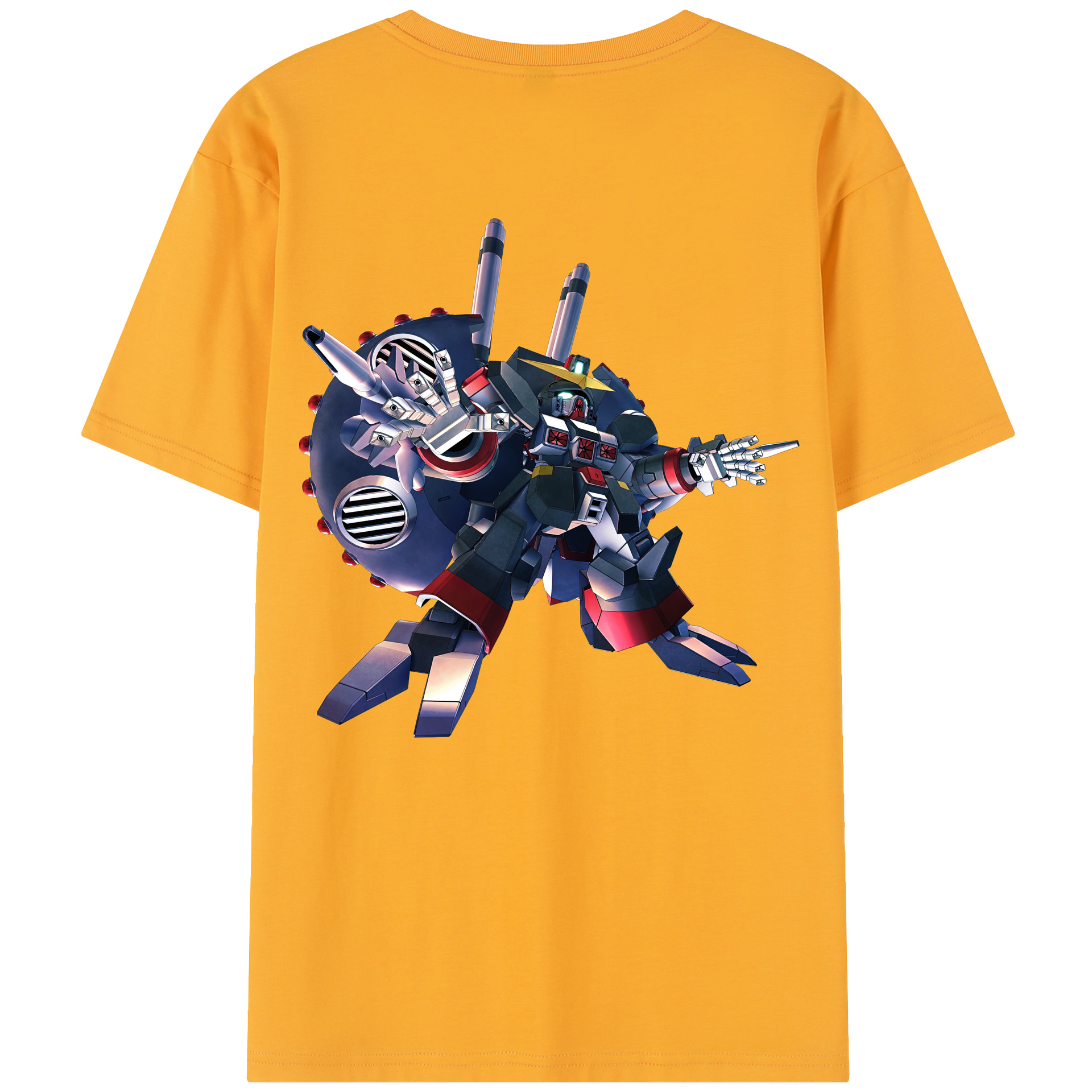 （画像用） 機動戦士ガンダム Mobile Suit Gundam レディース半袖Tシャツ(バックプリント)