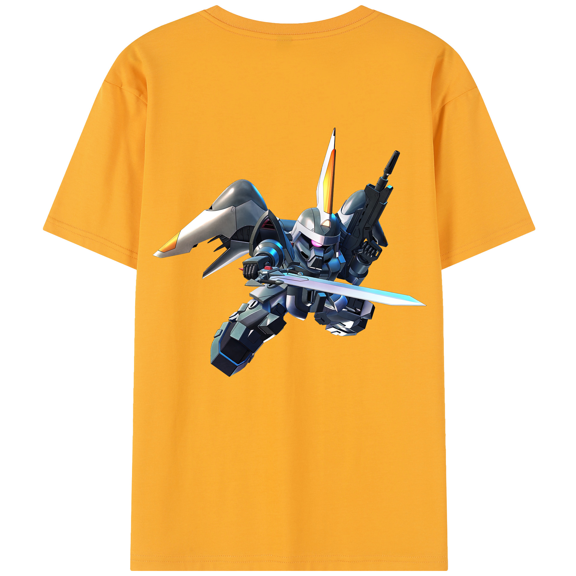 （画像用） 機動戦士ガンダム Mobile Suit Gundam レディース半袖Tシャツ(バックプリント)